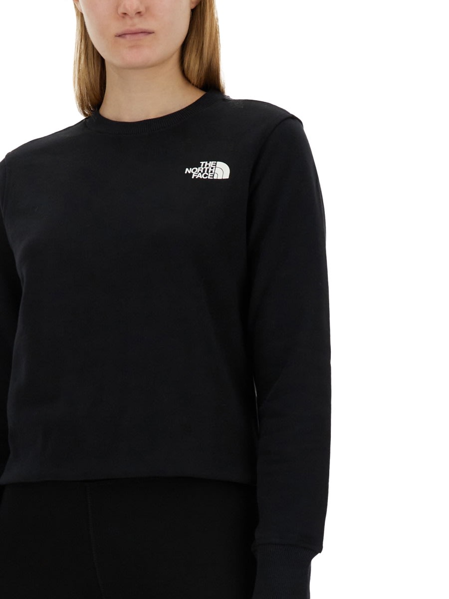 Shop The North Face Sweatshirt With Logo In Black
