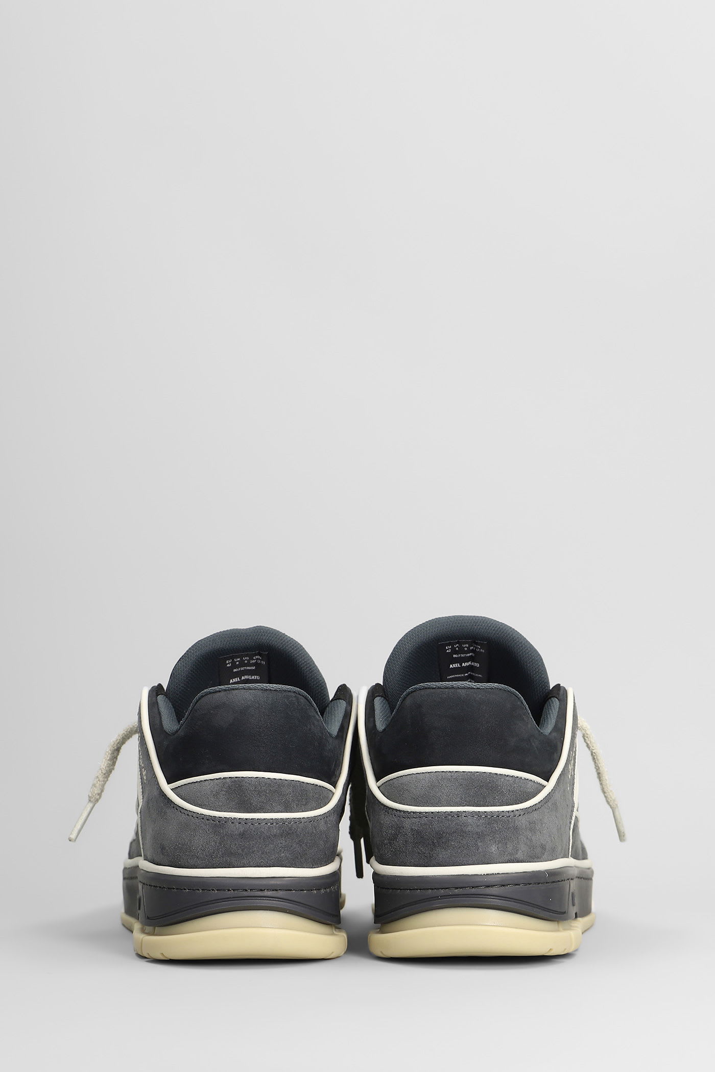 Axel Arigato Area Lo Sneaker Sneakers In Black Suede In Multi