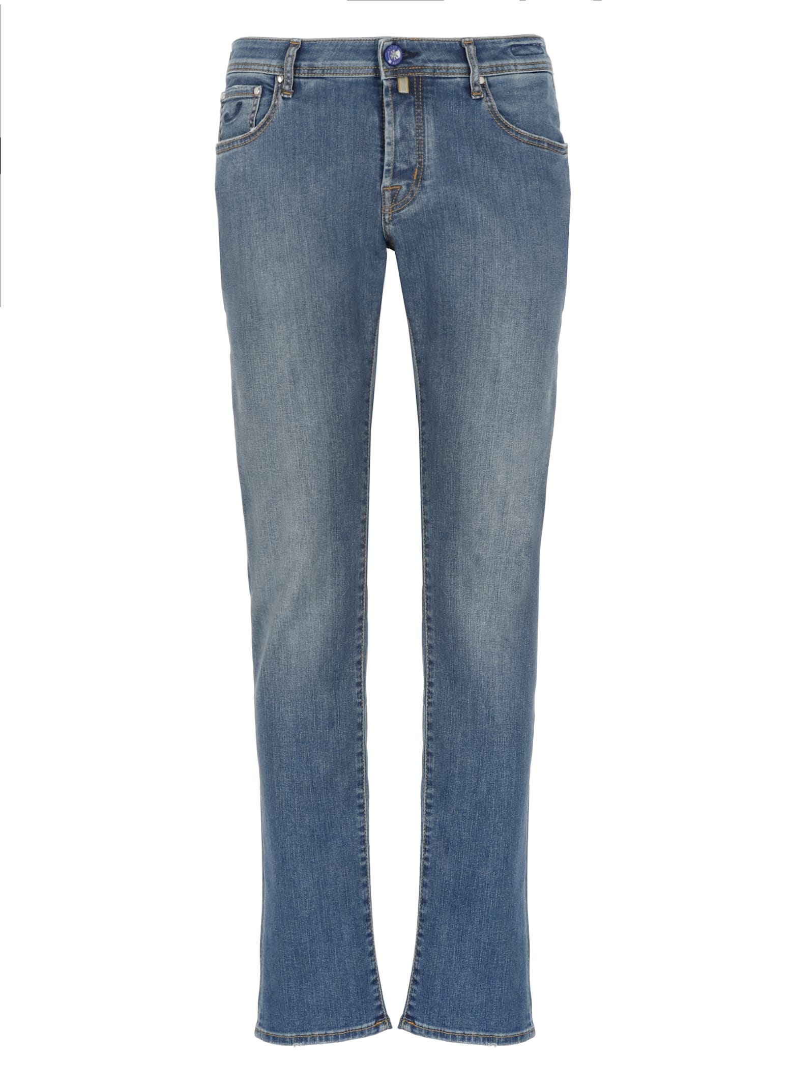 Shop Jacob Cohen Nick Jeans In Blue