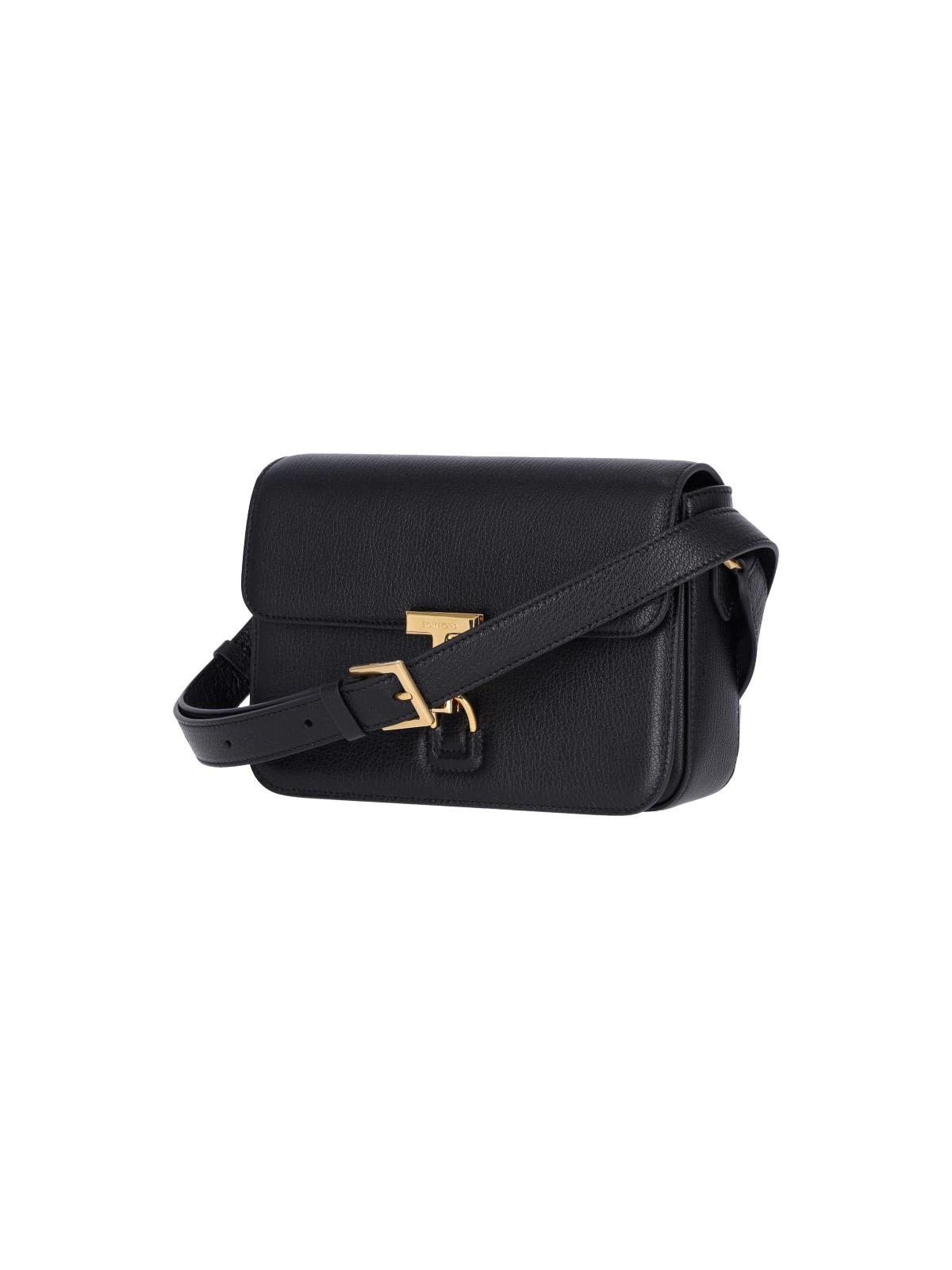 Shop Tom Ford Monarch Crossbody Bag In Black