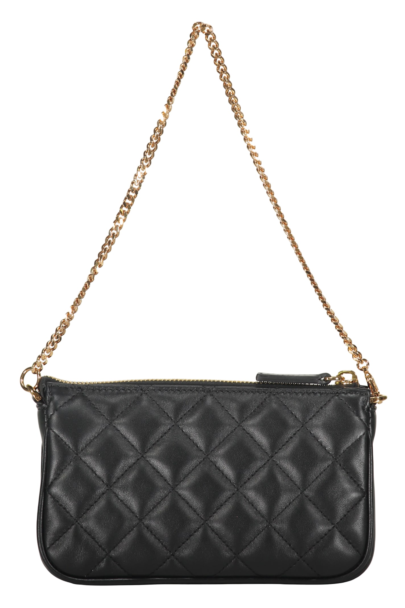 Versace Elegant And Refined Black Bag In Black