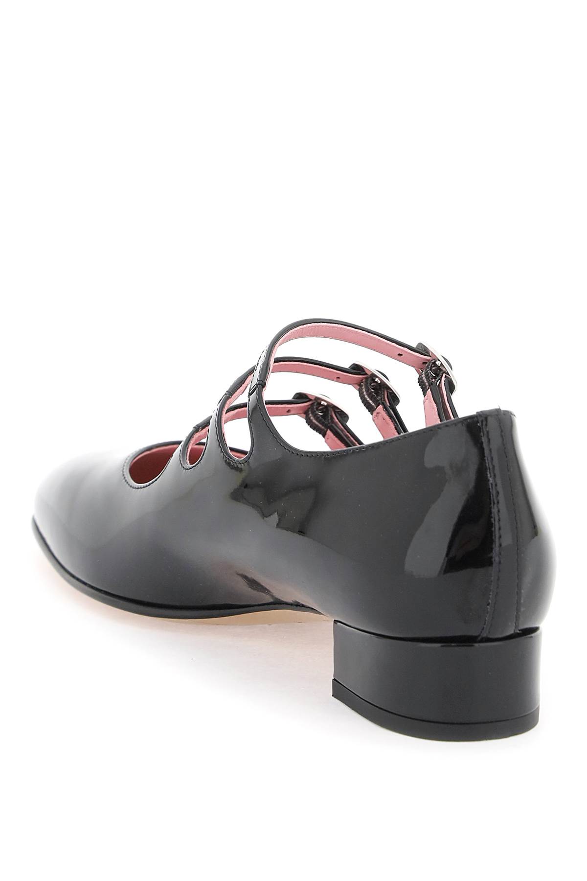 Shop Carel Patent Leather Ariana Mary Jane In Noir (black)