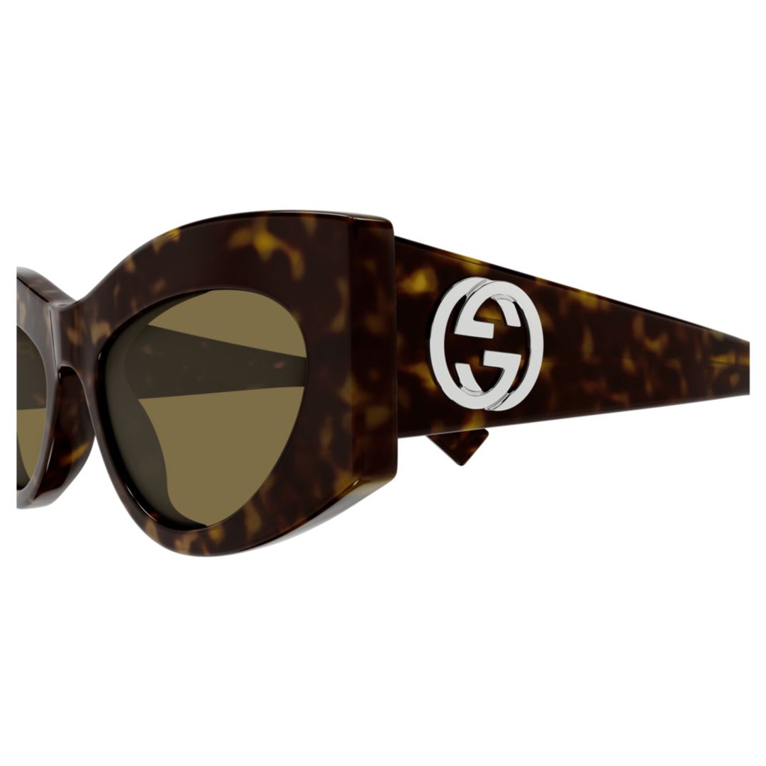 Gucci Gg1843s-002havana-havana-brown In Brown