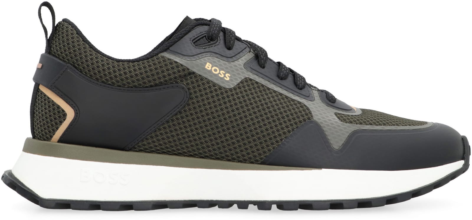HUGO BOSS FABRIC LOW-TOP SNEAKERS