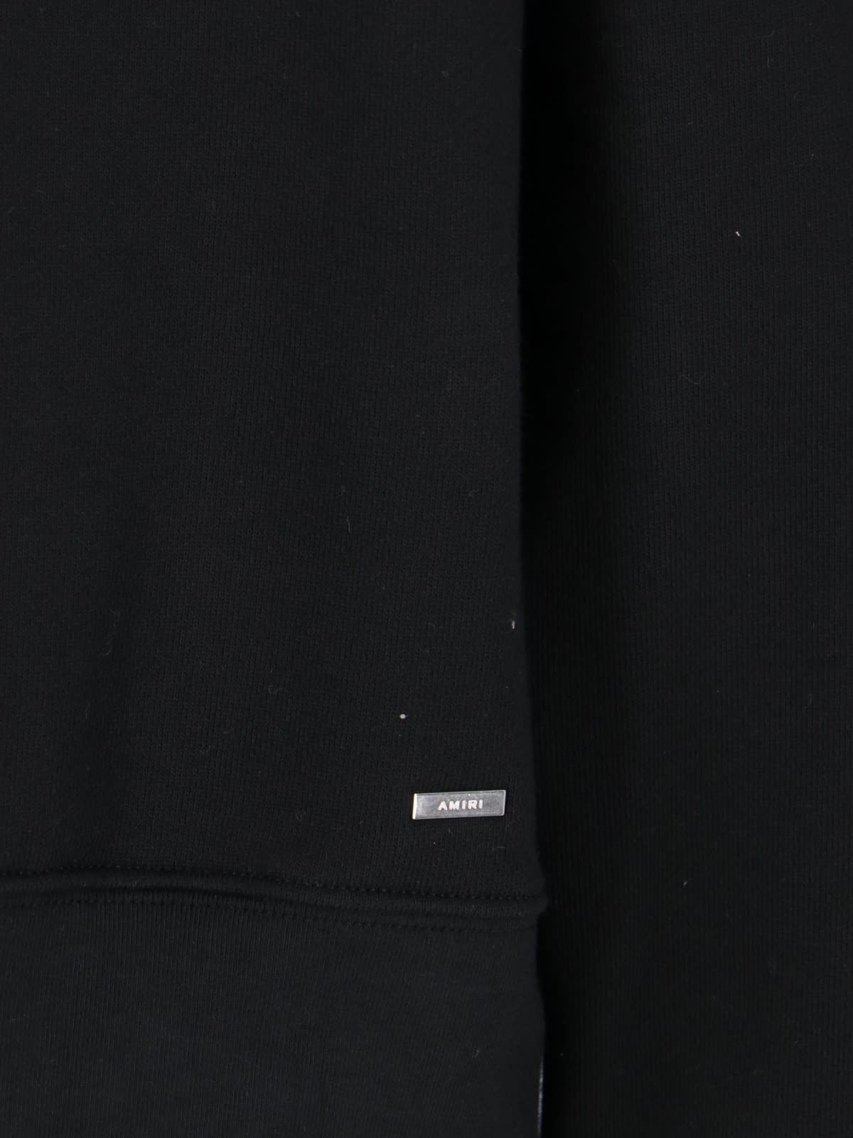 Shop Amiri Logo Crewneck Sweatshirt In Black