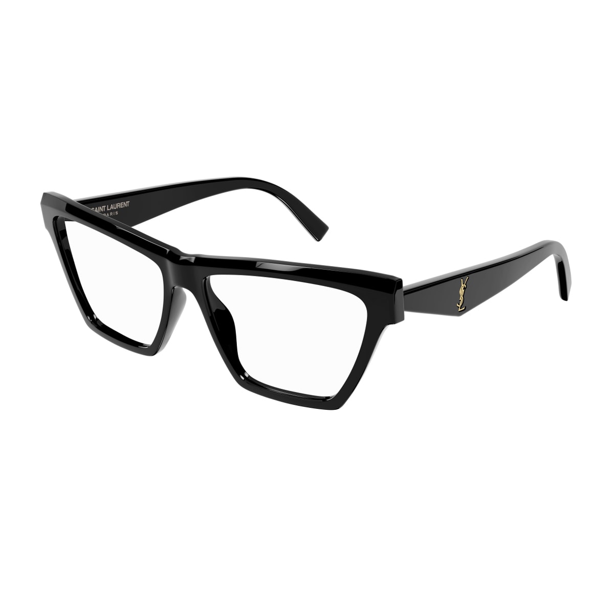 Saint Laurent Sl M103 Opt Linea Monogram 001 Black Glasses In Black
