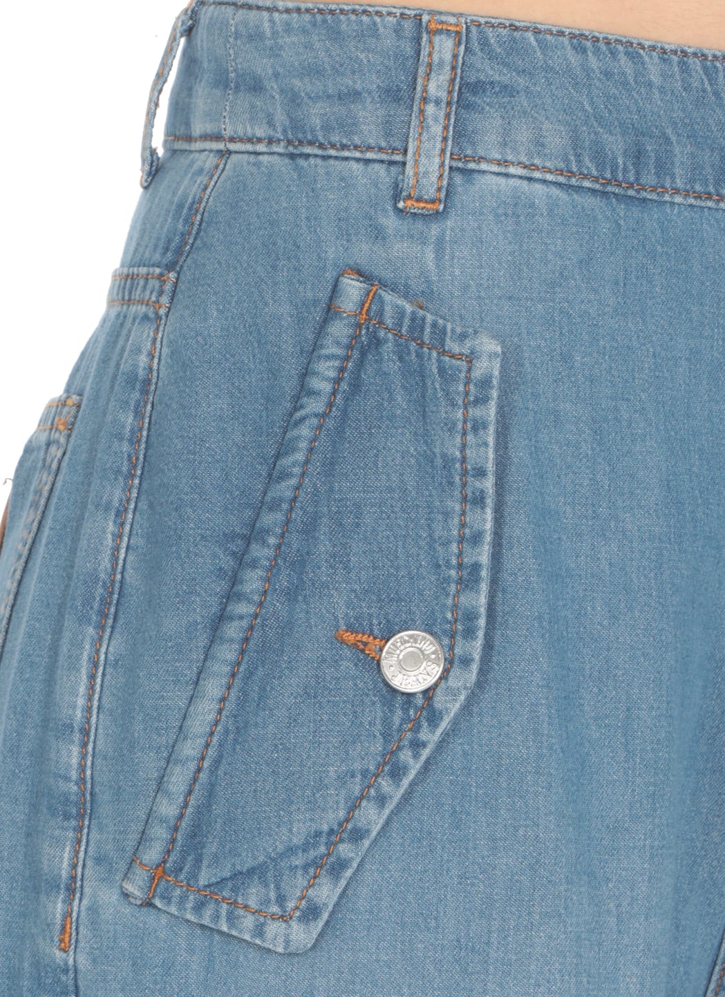 Moschino Cargo Pants In Blue