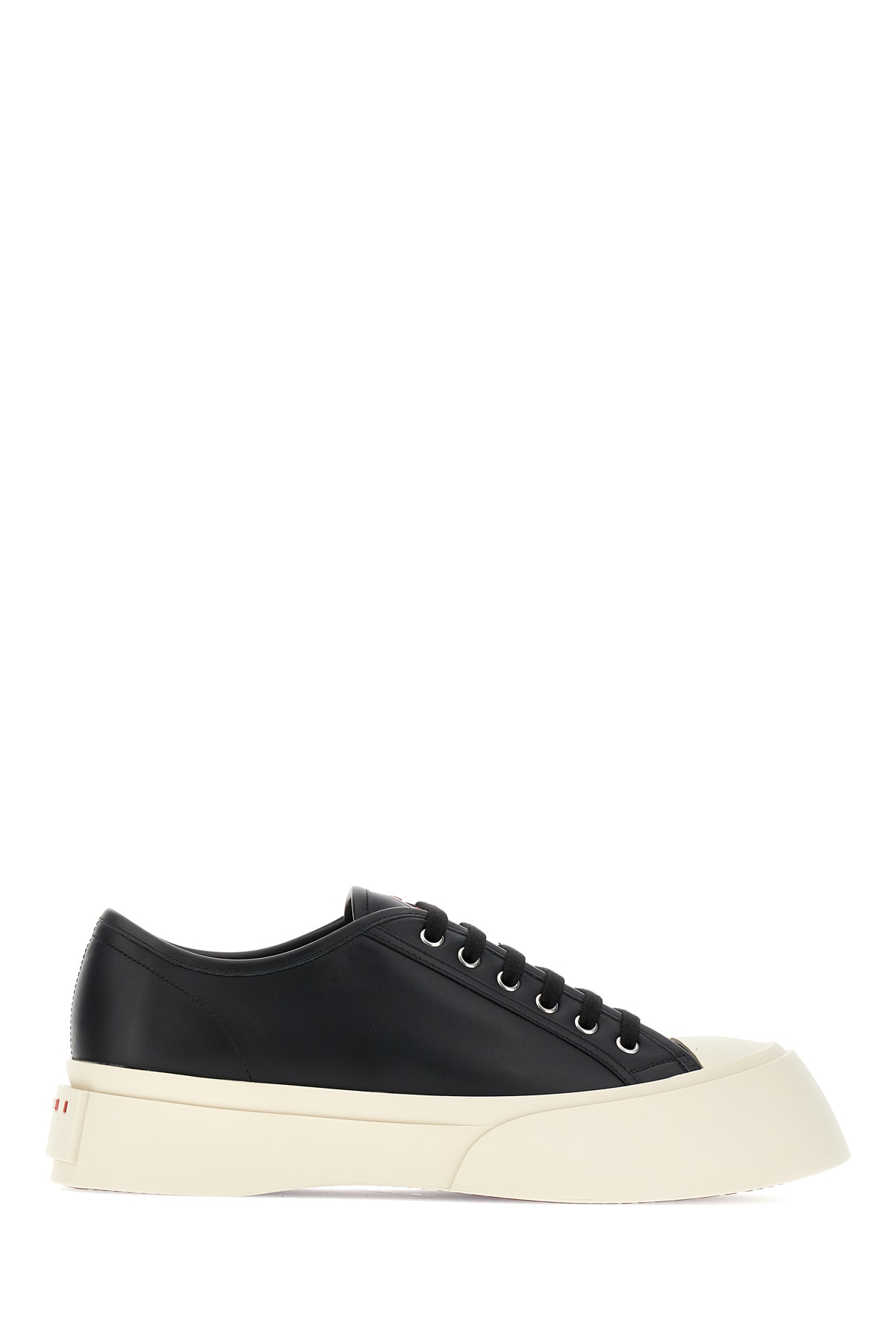 Marni Black Nappa Leather Pablo Sneakers In 00n99