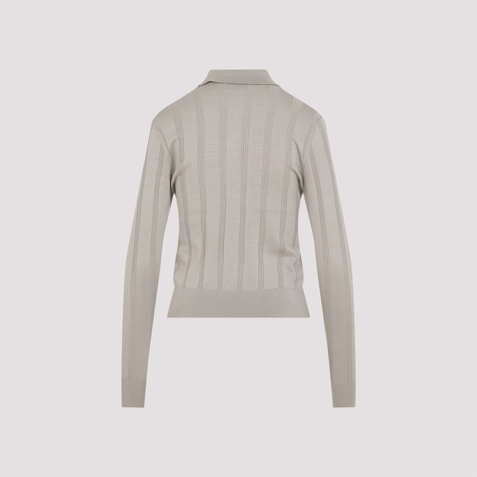 Dries Van Noten Polo In Light Grey