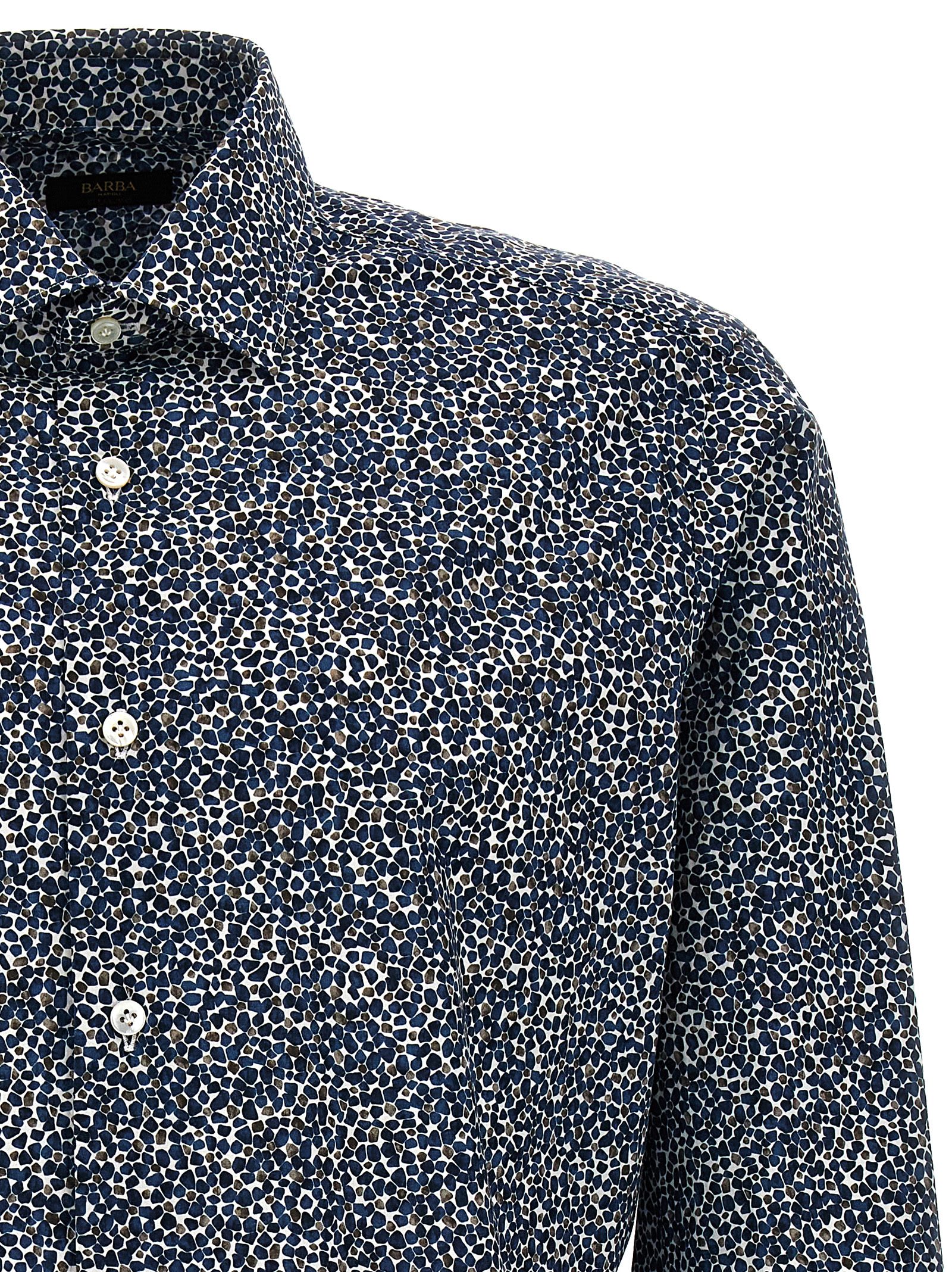 Shop Barba Napoli Culto Shirt In Multicolor