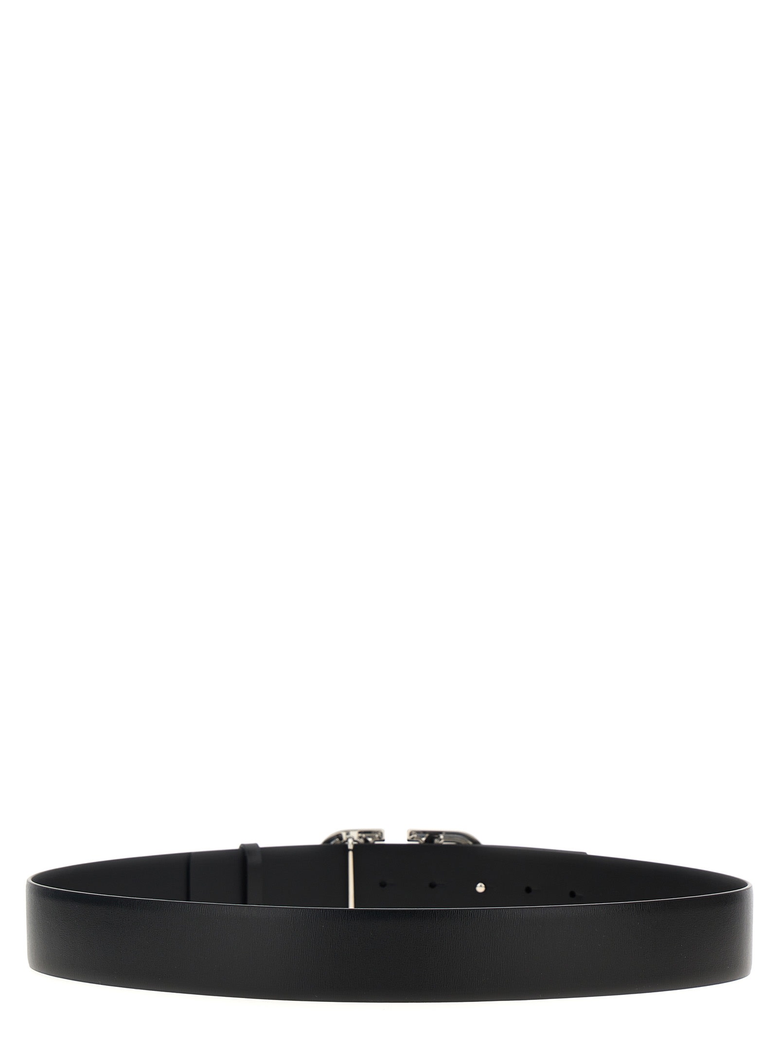 Shop Valentino Garavani Vlogo Signature Belt In Black