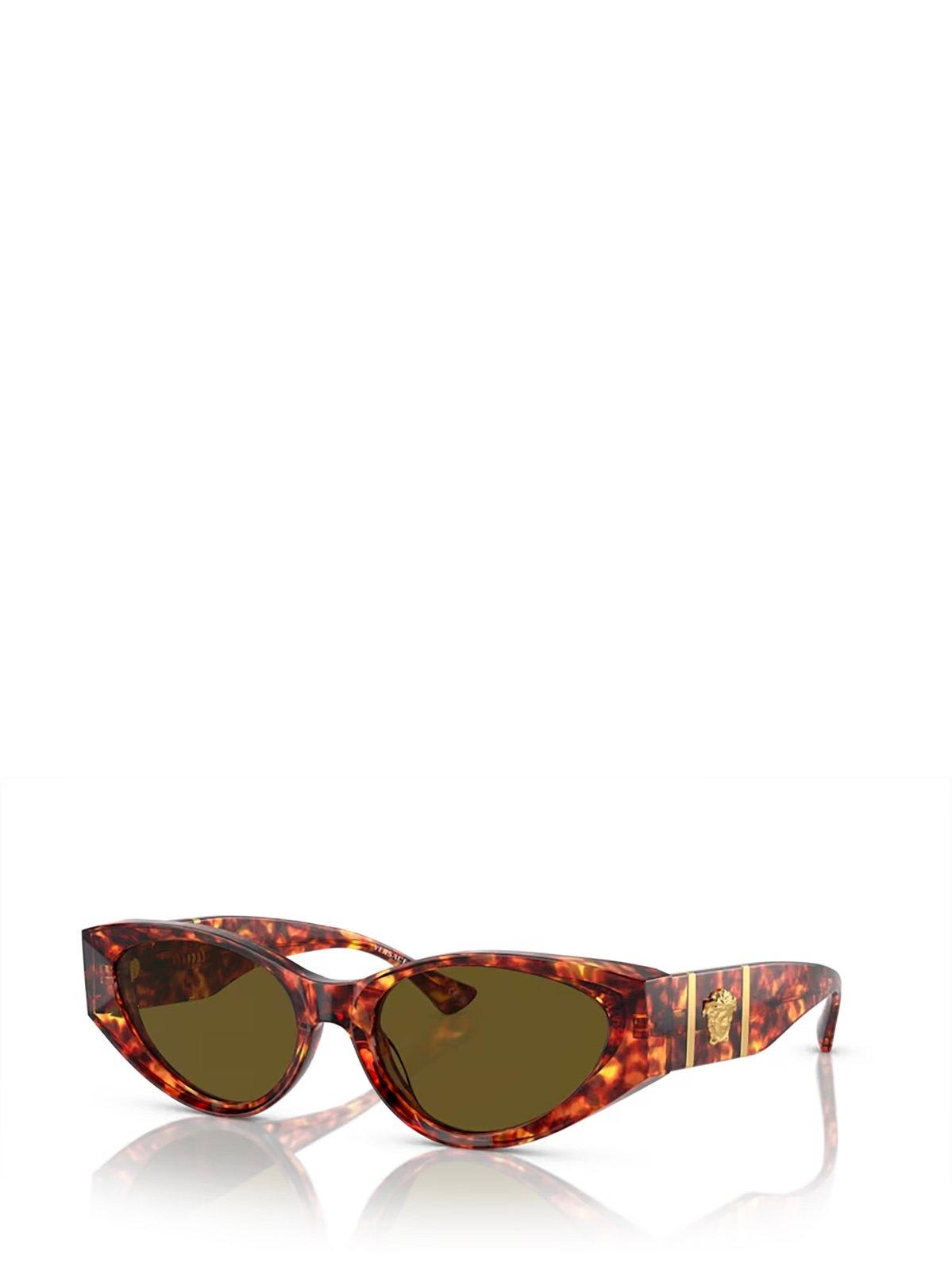 Shop Versace Cat-eye Sunglasses In 543773