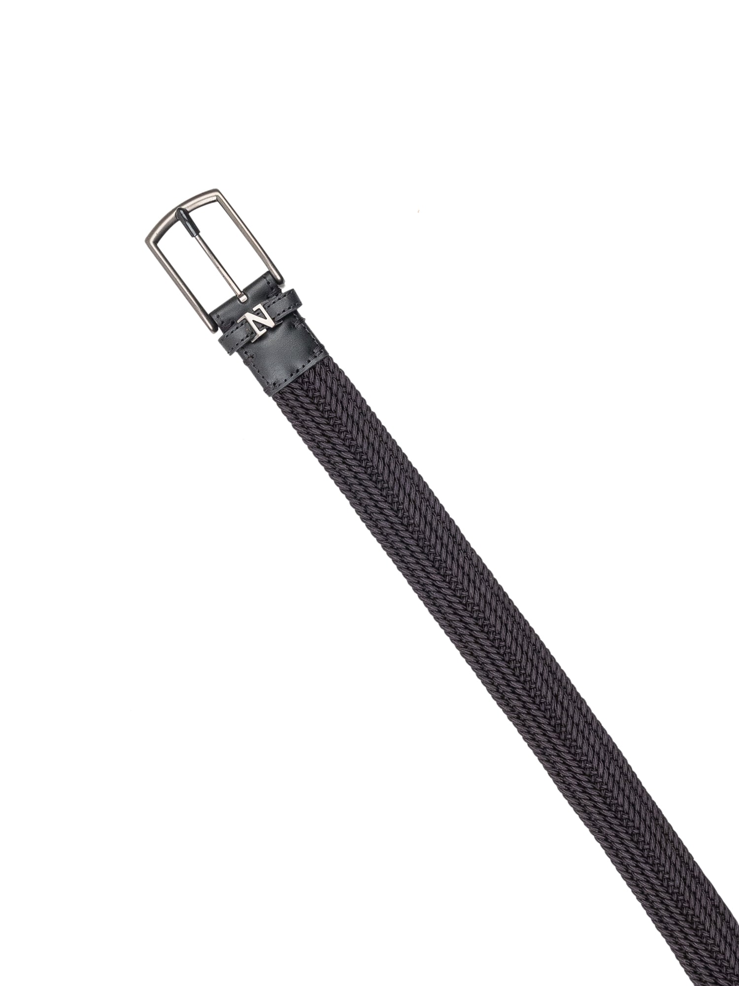 Shop Zegna Belt In Black