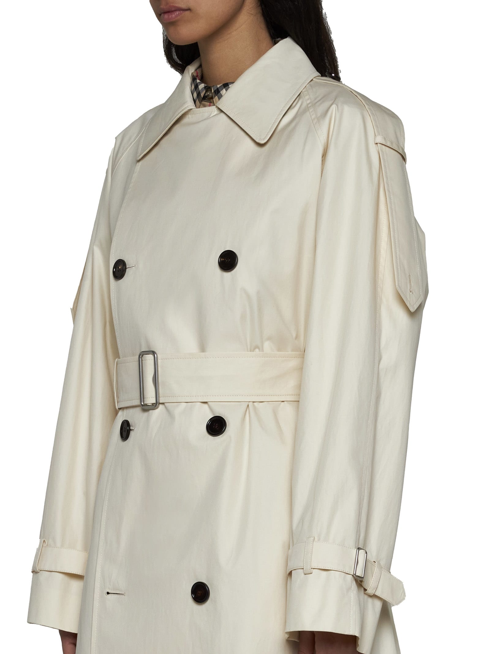 Burberry Coats In Calico