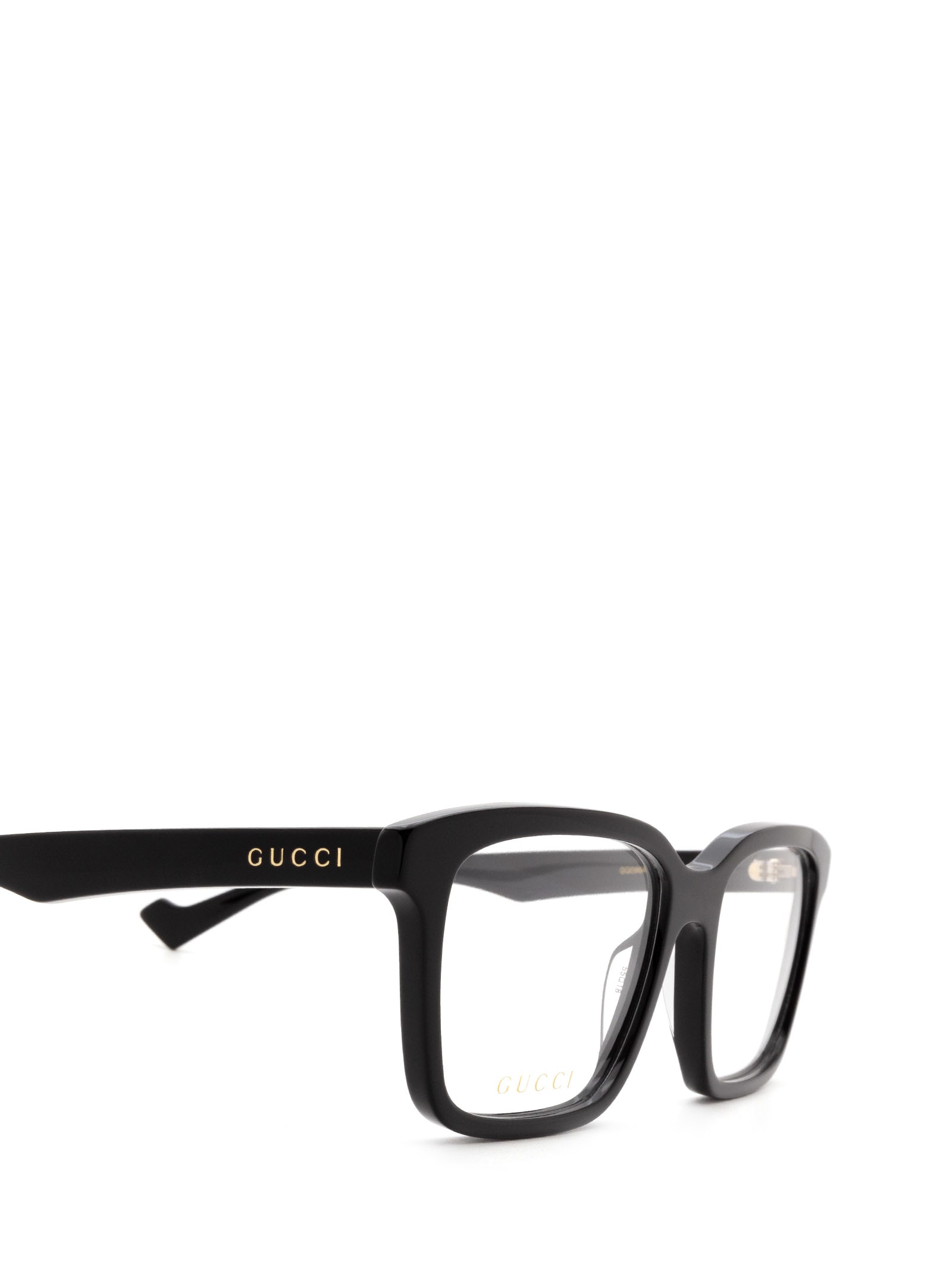 Shop Gucci Gg0964o Black Glasses