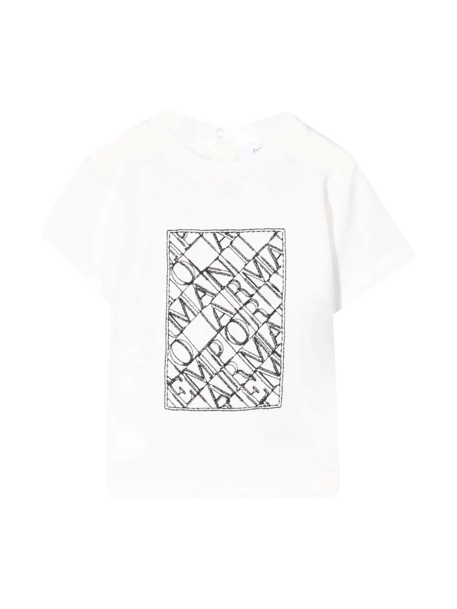 Emporio Armani White T-shirt With Print