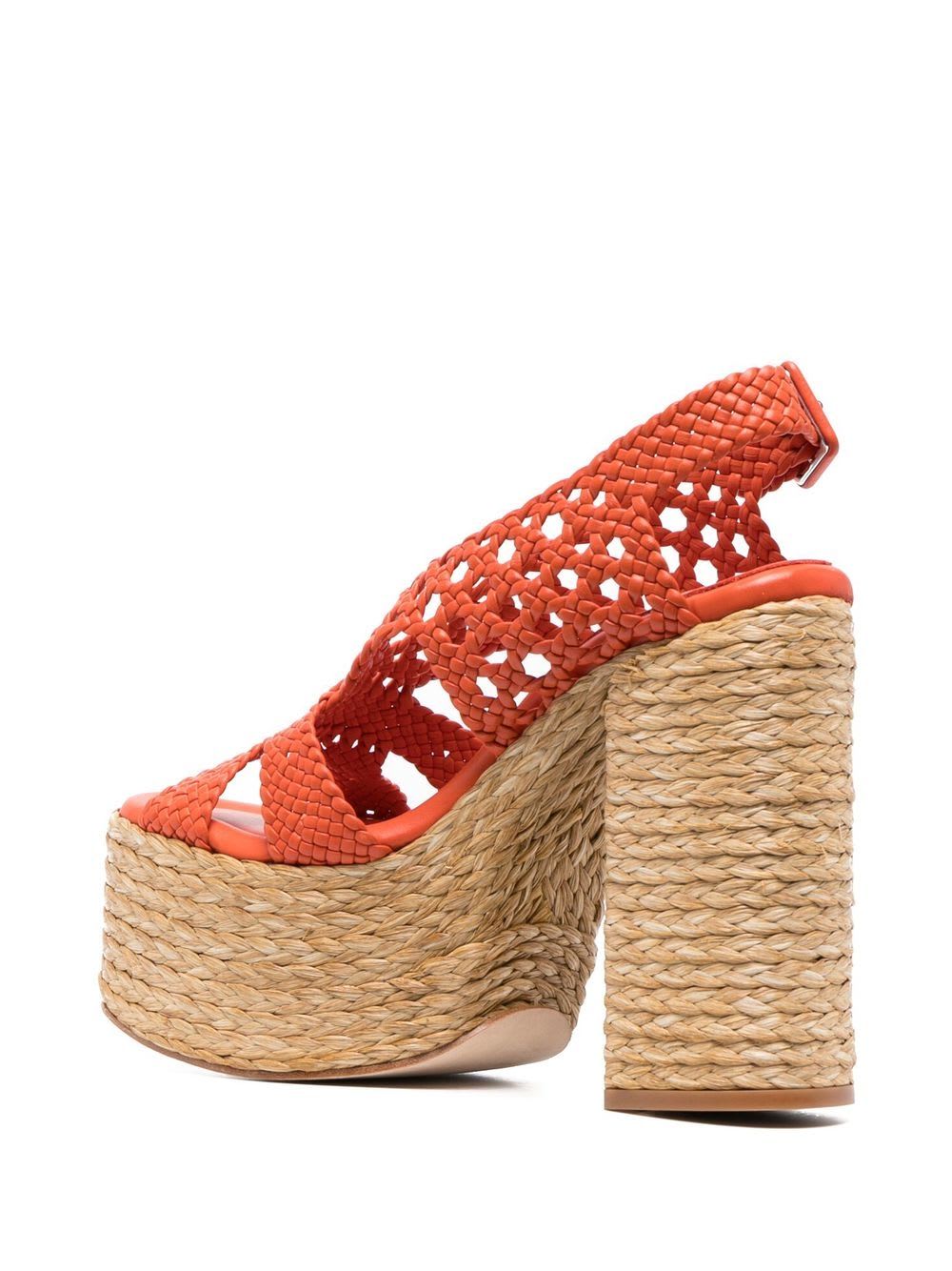 Paloma Barceló Saril Sandals In Orange