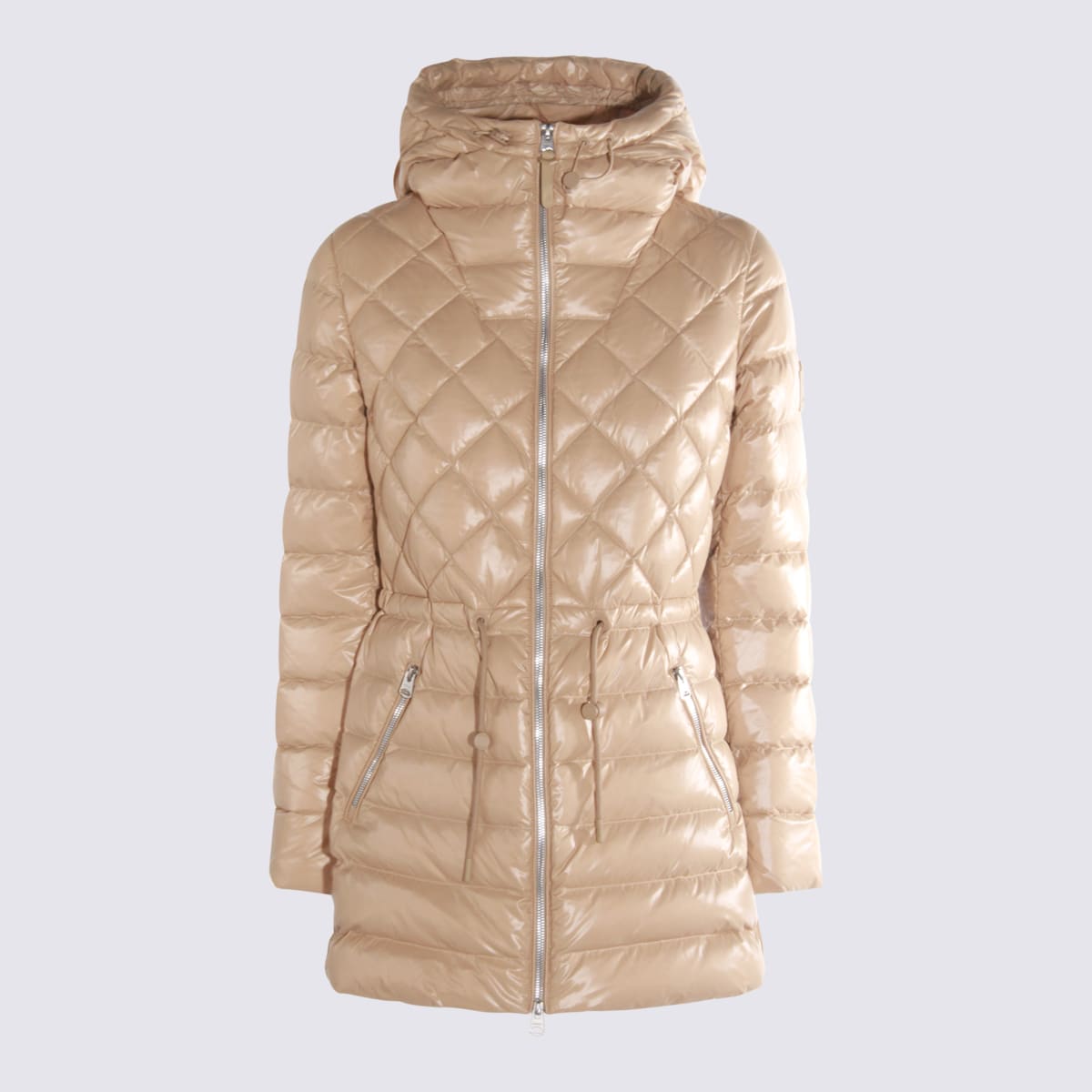 Mackage Tooky Quilted Hooded Coat In Brown