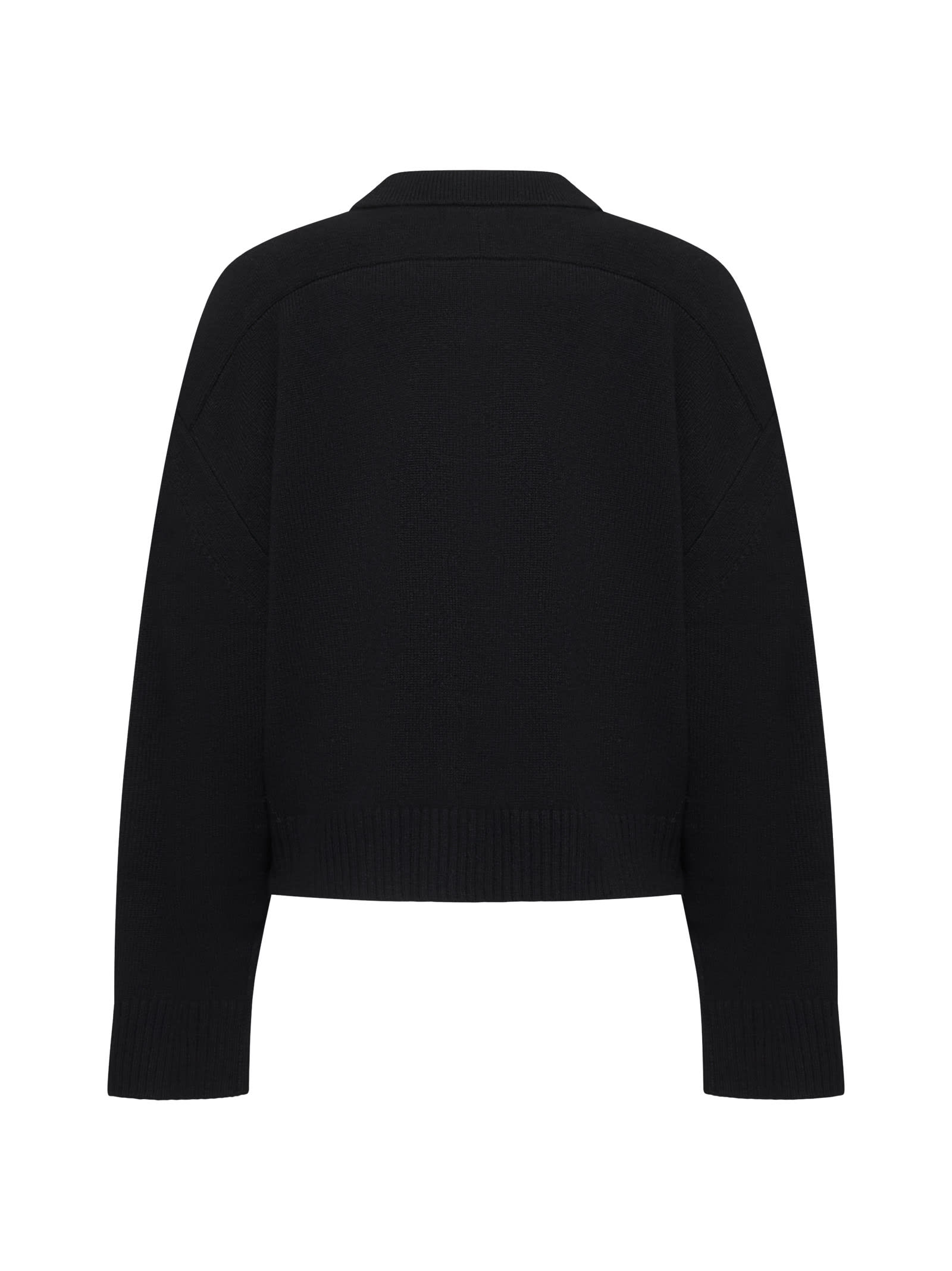 Shop Loulou Studio Polo Shirt In Nero