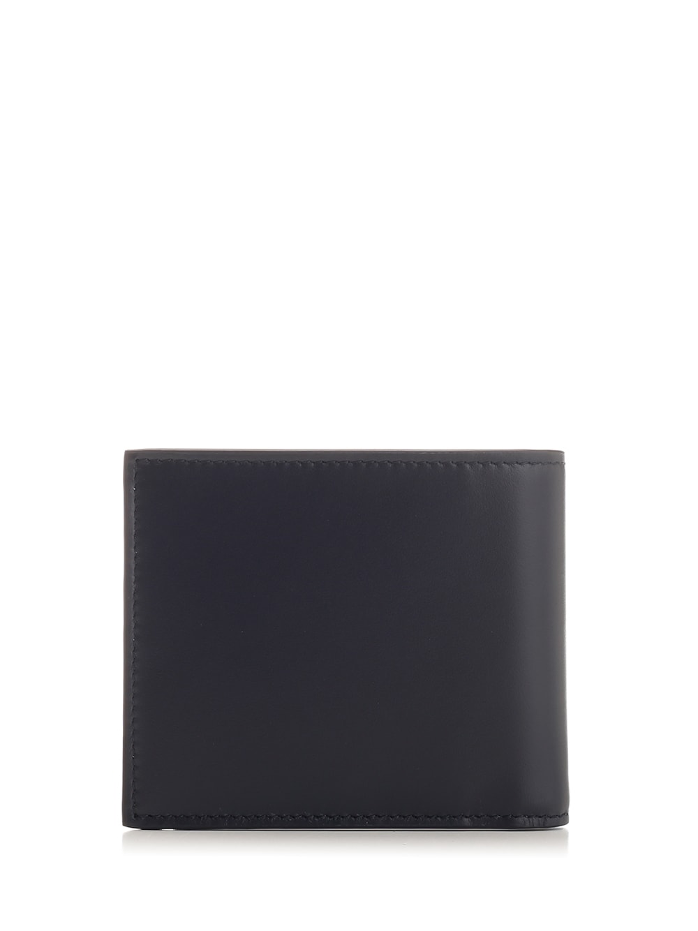 Shop Dolce & Gabbana Blue Calfskin Wallet