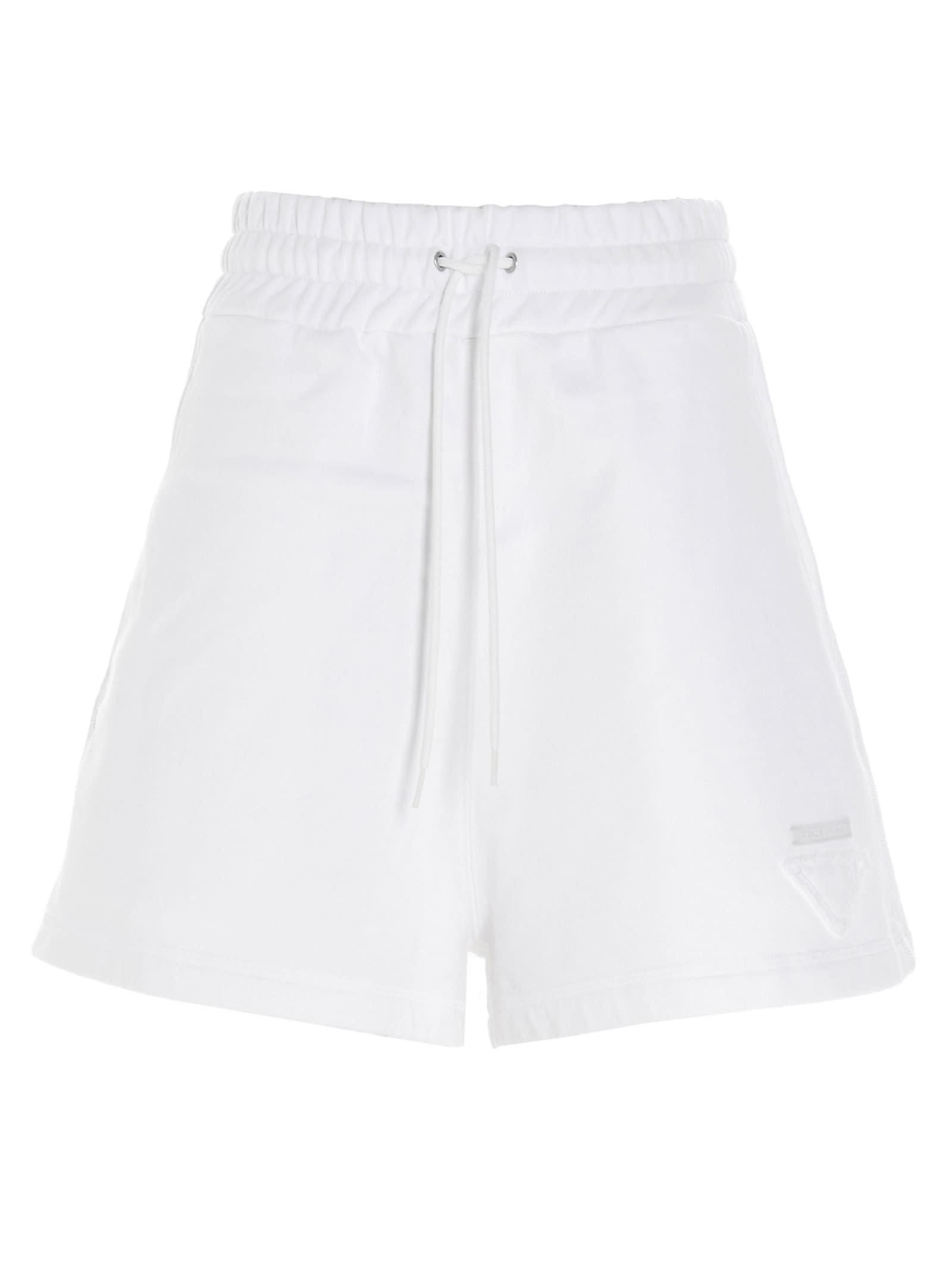 Prada Shorts In White