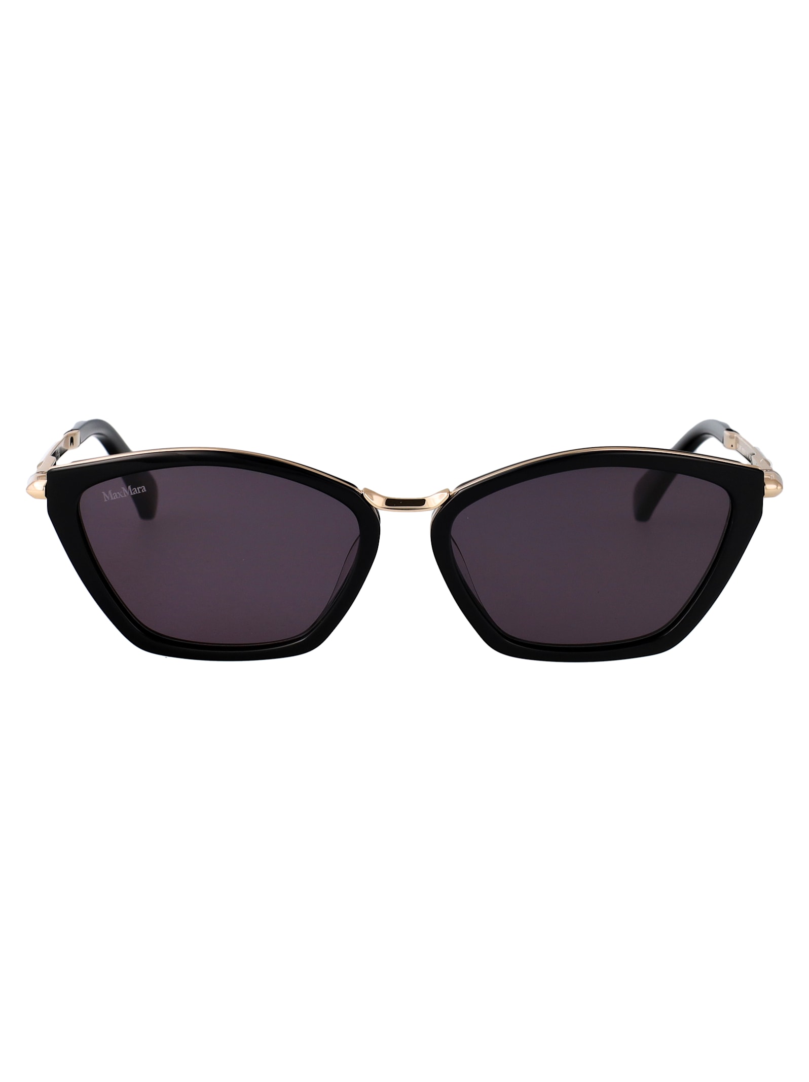 Max Mara Miller7 Sunglasses In Burgundy