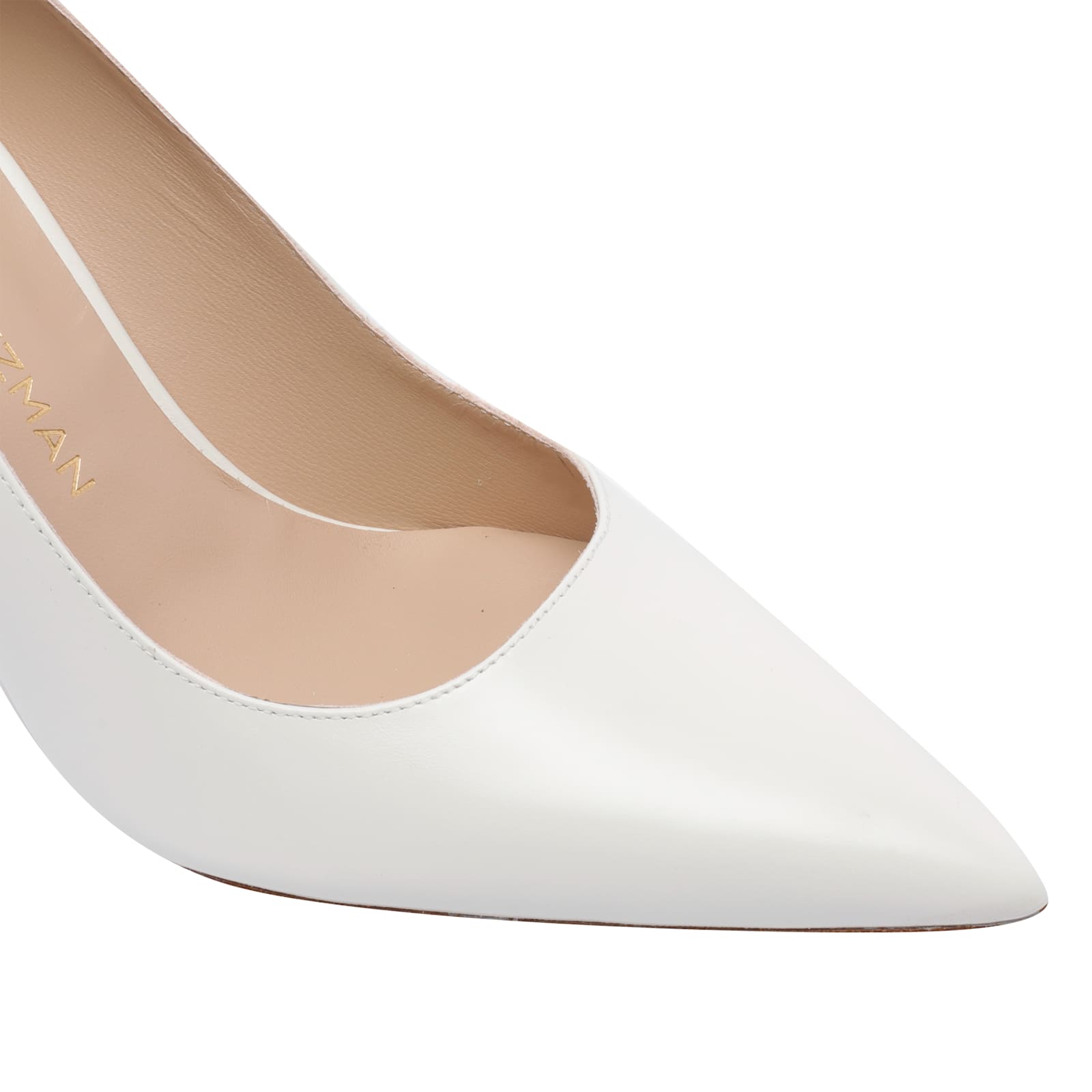Stuart Weitzman Stuart Power Pumps In White