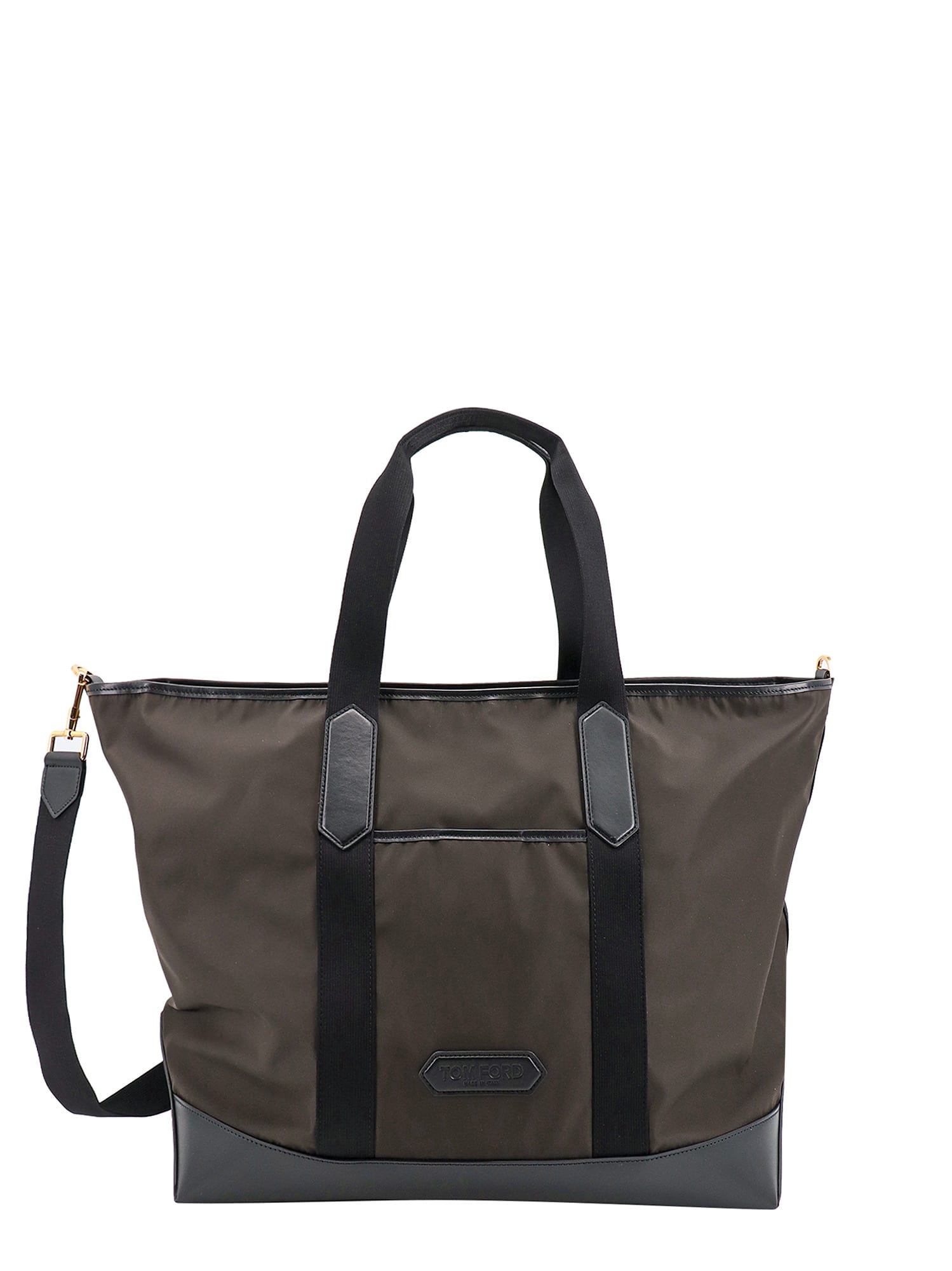 Nylon Tote Bag in Black - Tom Ford