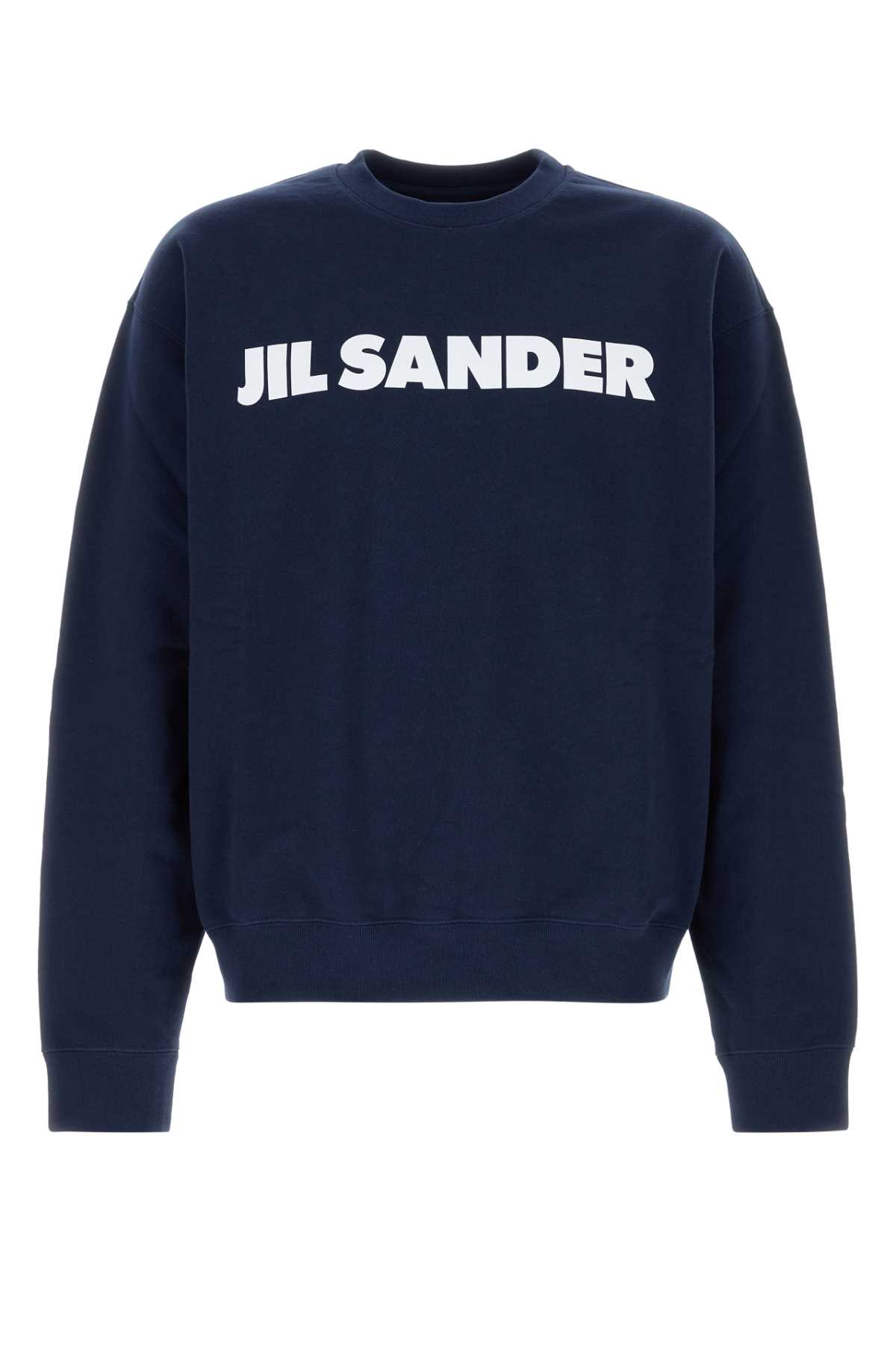 Navy Blue Cotton Sweatshirt