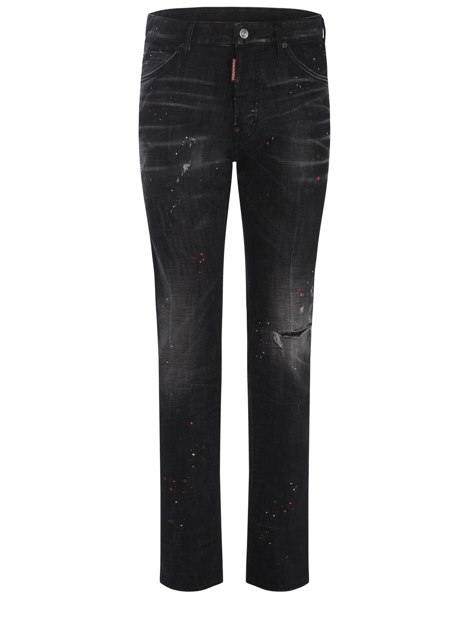 Dsquared2 Jeans  Cool Guy Made Of Denim In Black