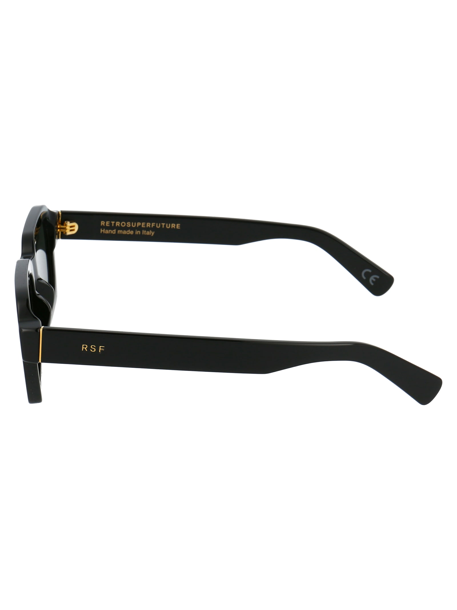 Shop Retrosuperfuture Caro Sunglasses In Black