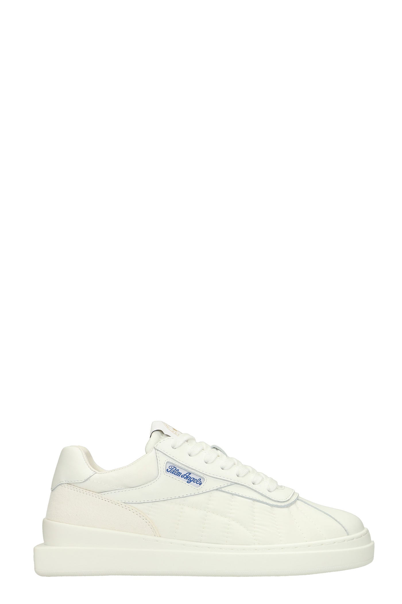 Palm Angels Sneakers In White Polyester