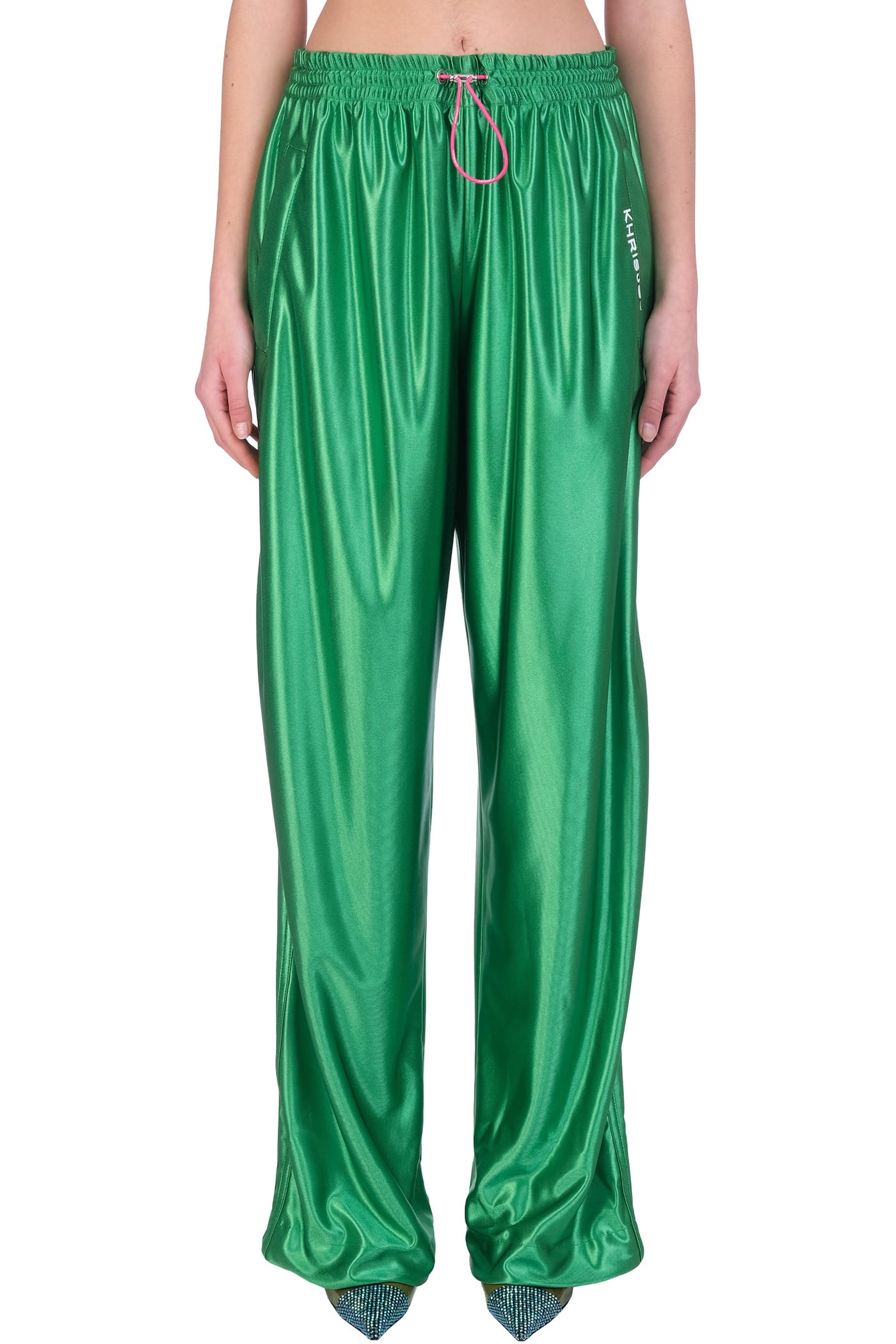Khrisjoy Pants In Green Polyester