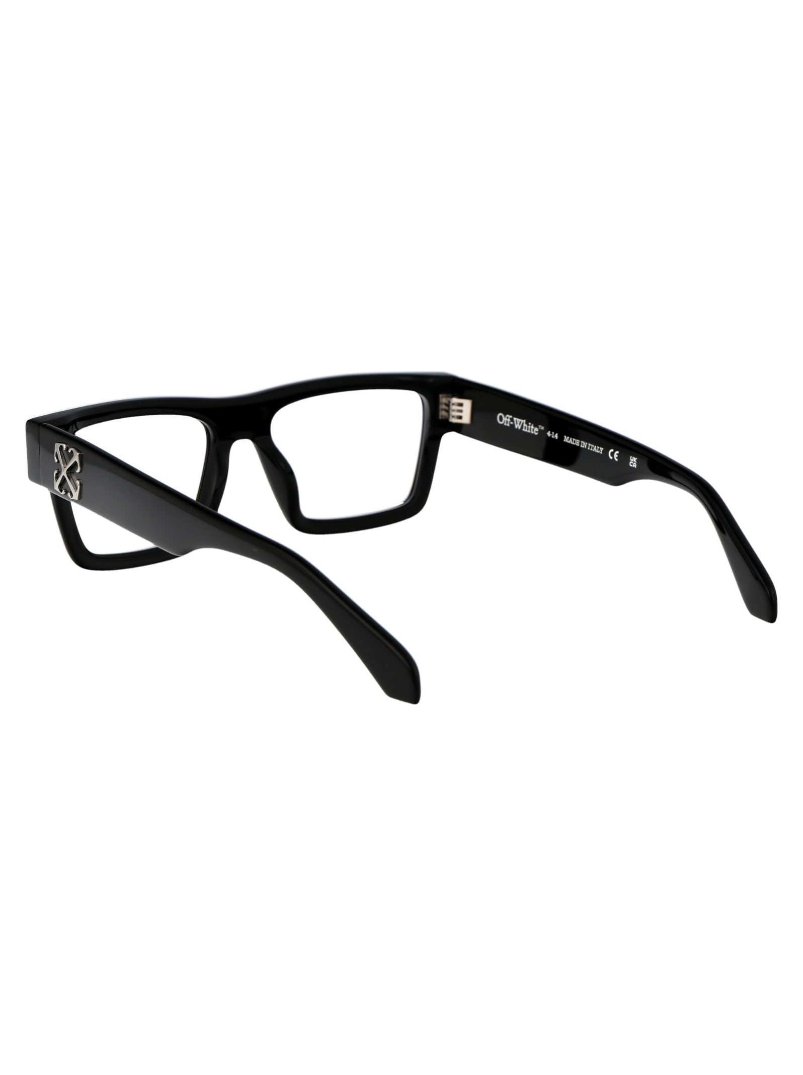 Shop Off-white Optical Style 61 Glasses In 1000 Black