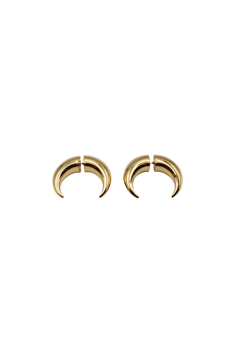 Shop Marine Serre Stud Mono Earring In Gold