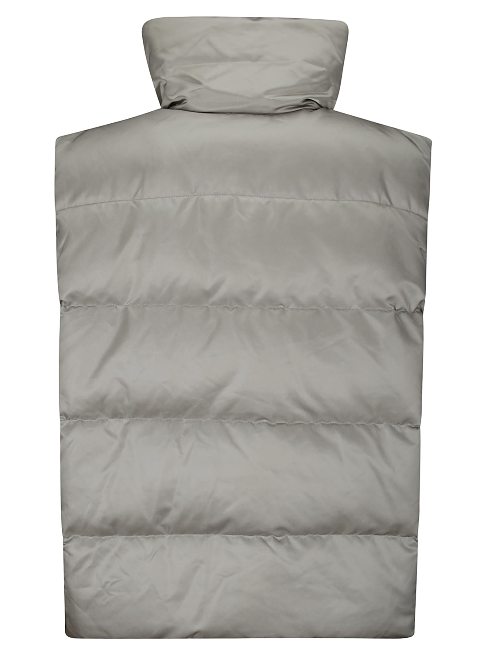 Shop Jnby Down Waistcoat In Silver