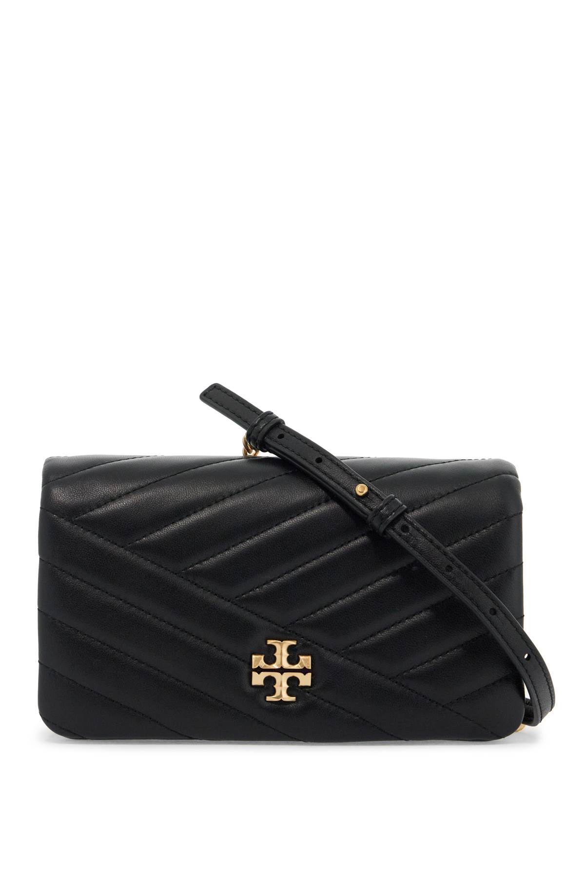 Shop Tory Burch Kira Mini Crossbody Bag In Black (black)