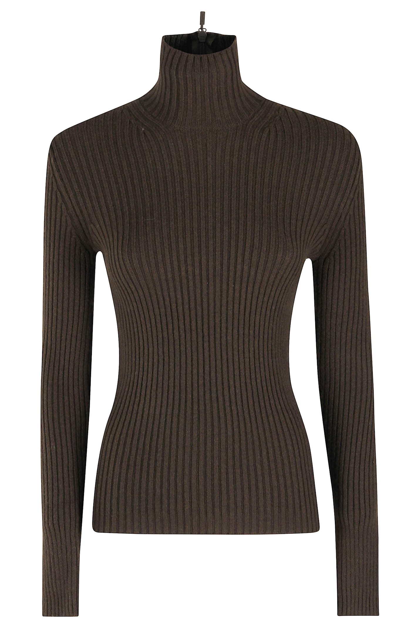 Max Mara Wool-cashmere Verde Muschio Sweater In Green