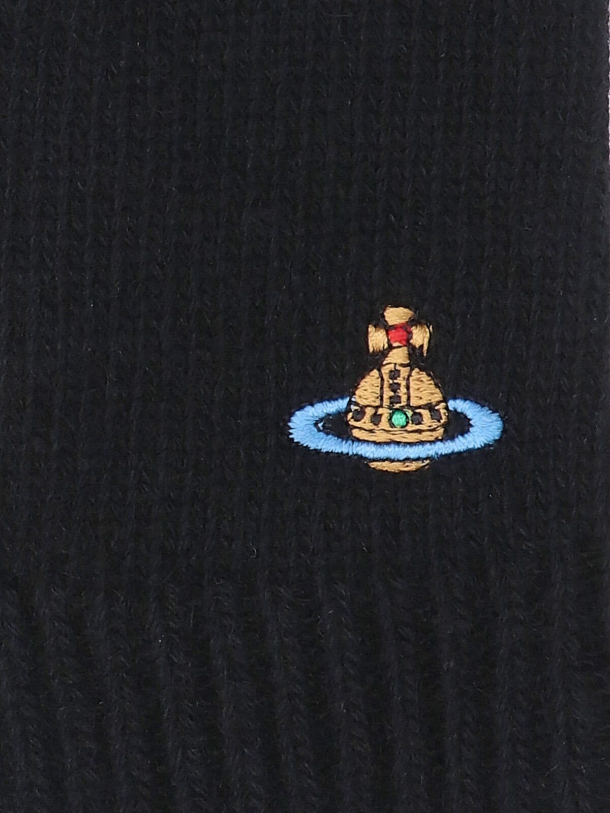 Vivienne Westwood Cashmere Gloves In Black