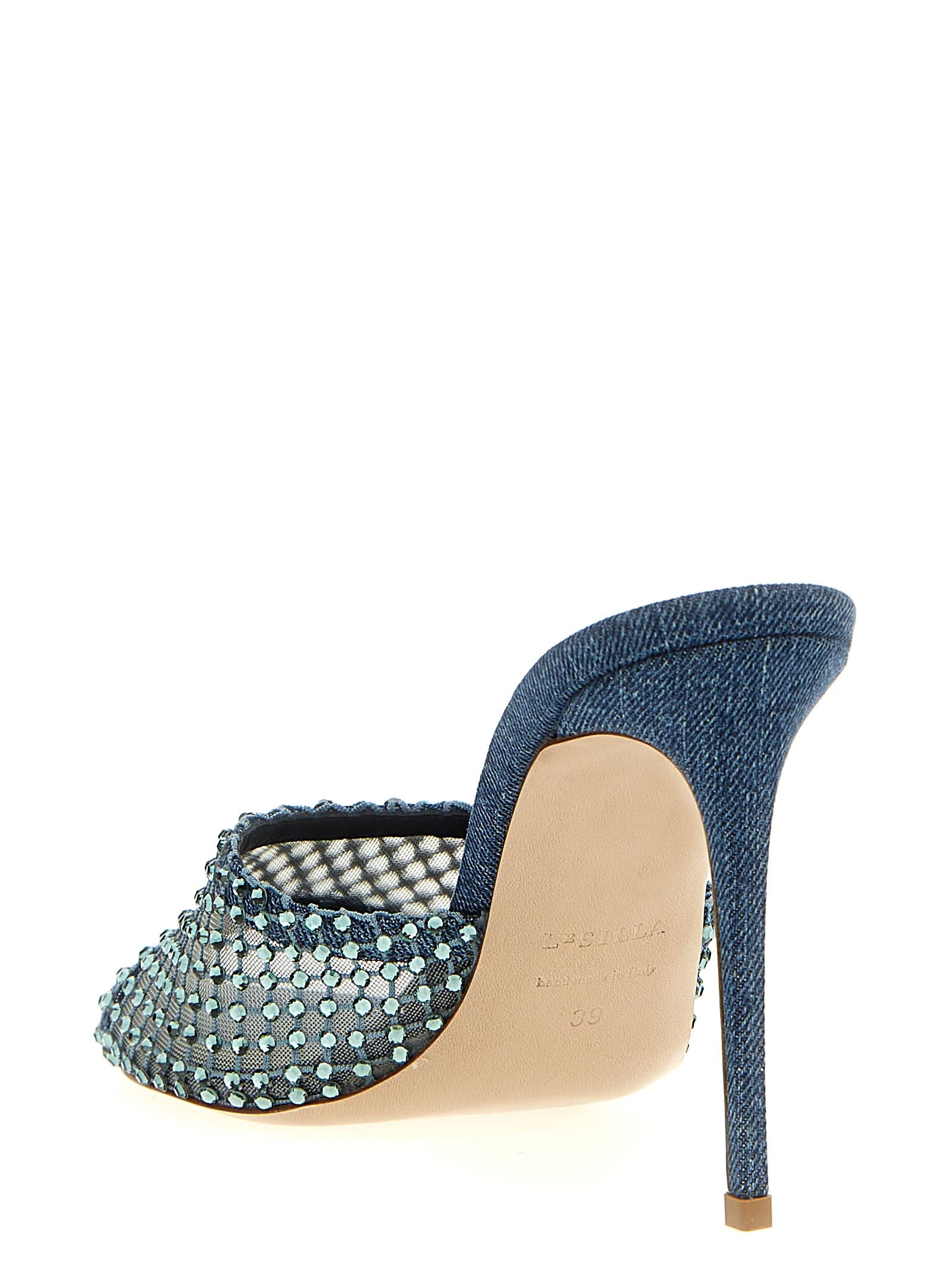 Shop Le Silla Gilda Sandals In Blue