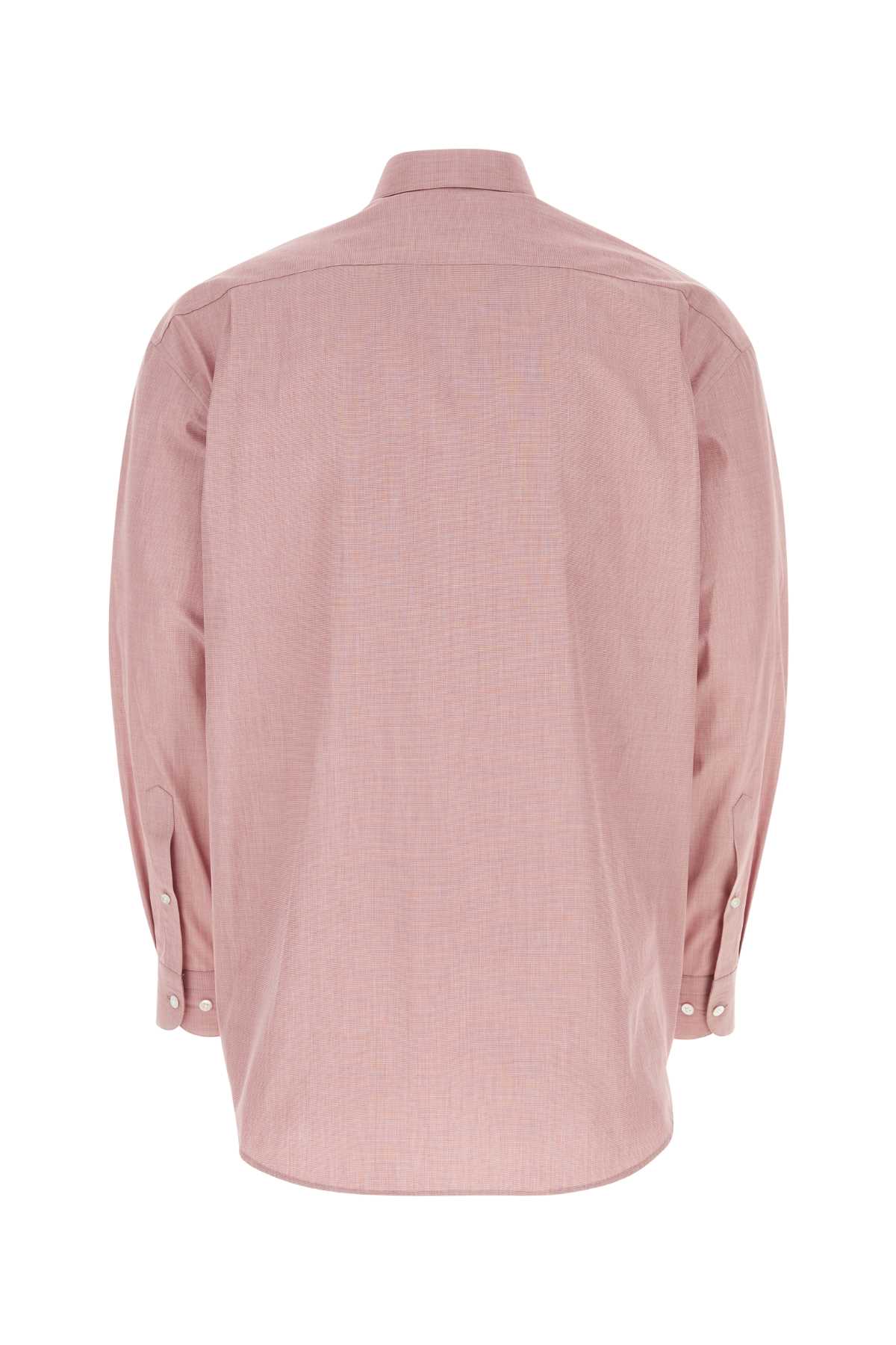 Shop The Row Pink Poplin Shirt In Lightbrick