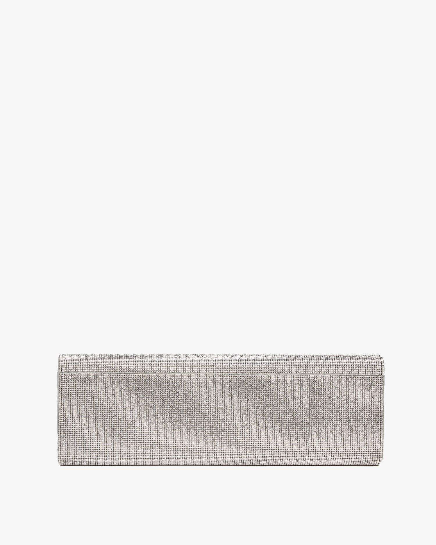 Shop John Richmond Flap Clutch Bag In Nero