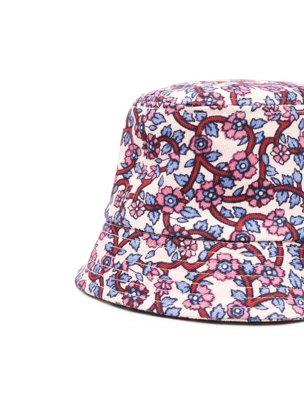 Shop Isabel Marant Floral Printed Bucket Hat In Multiple Colors