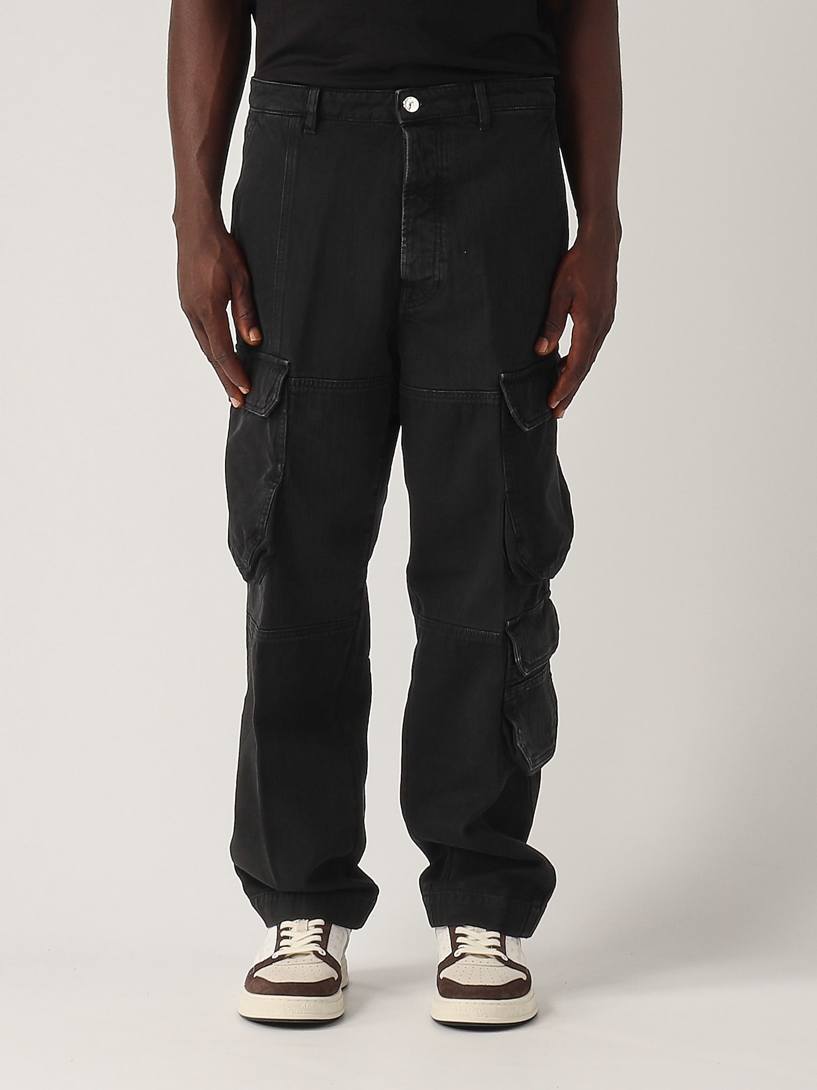 Nine In The Morning Pantalone Uomo Trousers In Nero