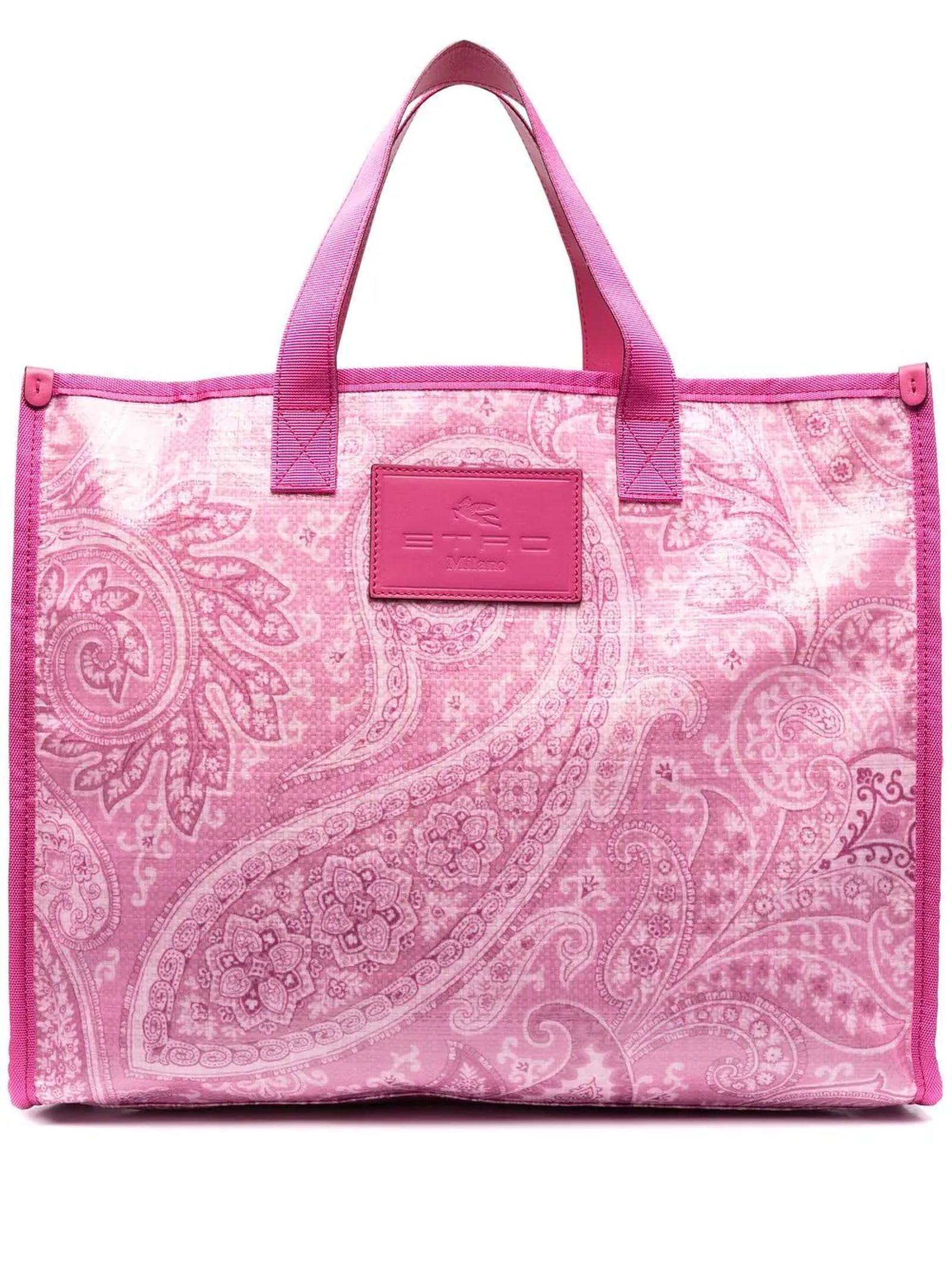 Etro Pink Shopper Bag
