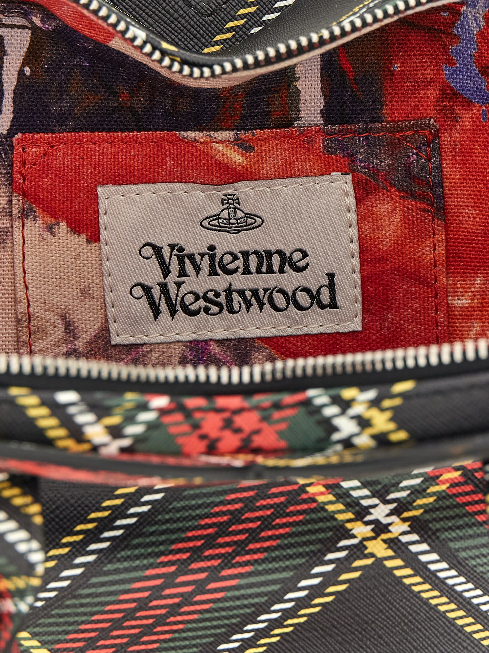Vivienne Westwood Josephine Heart Handbag In Multi