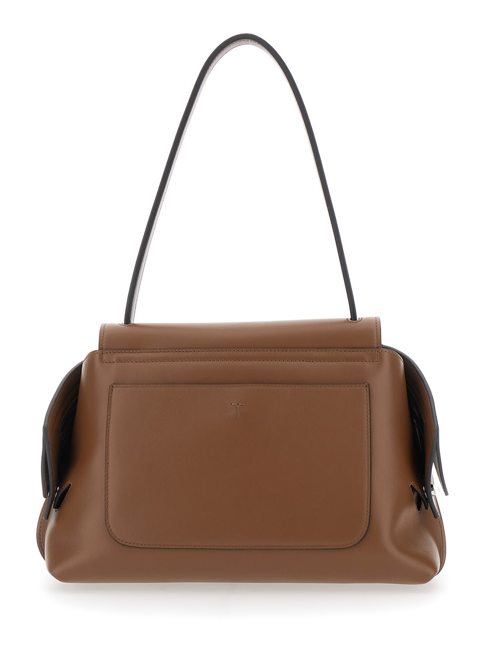 Tod's Small Wave Shoulder Bag With Adjustable Strap In Brown