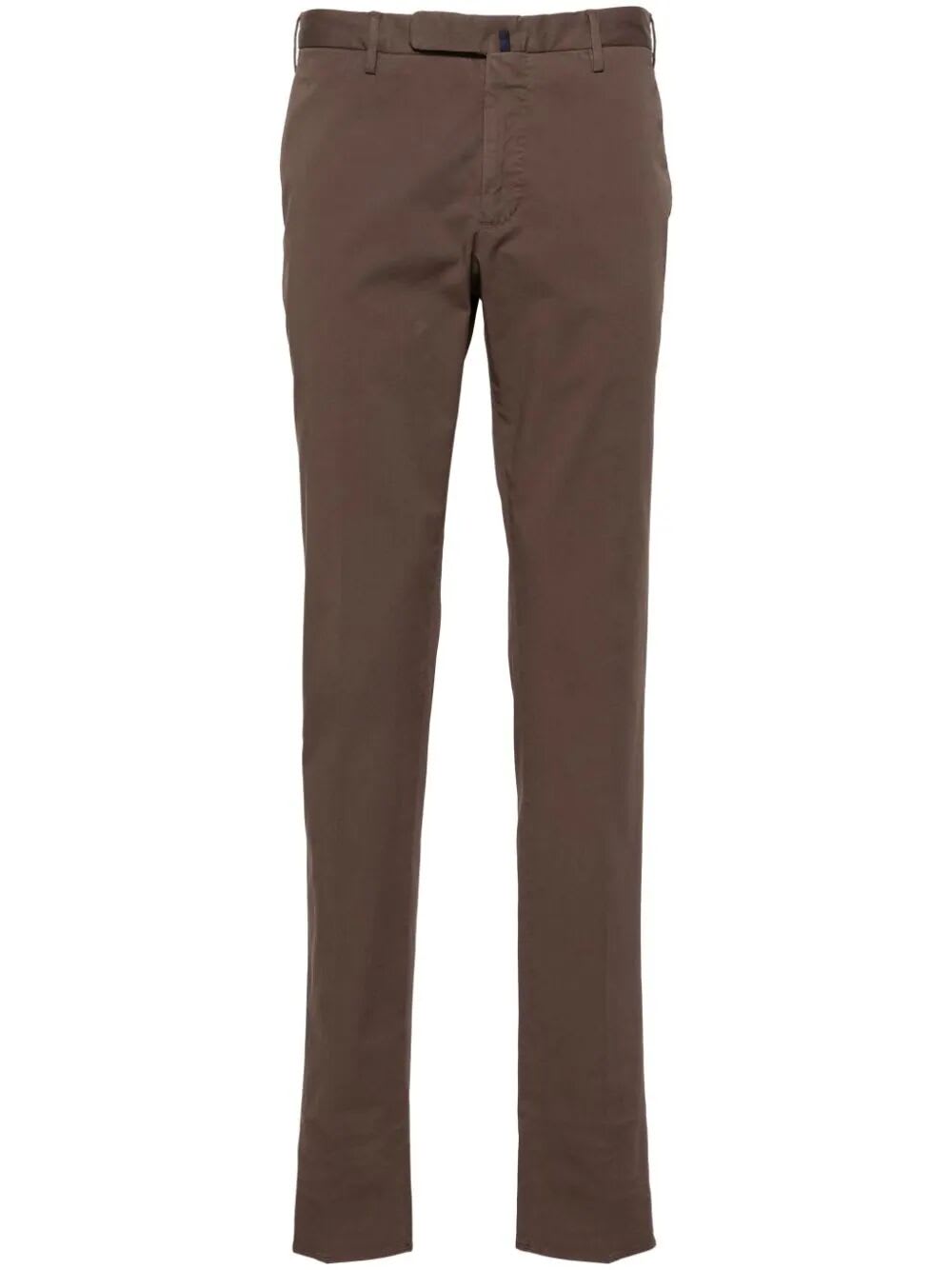 Shop Incotex Model 30 Slim Fit Trousers In Light Brown