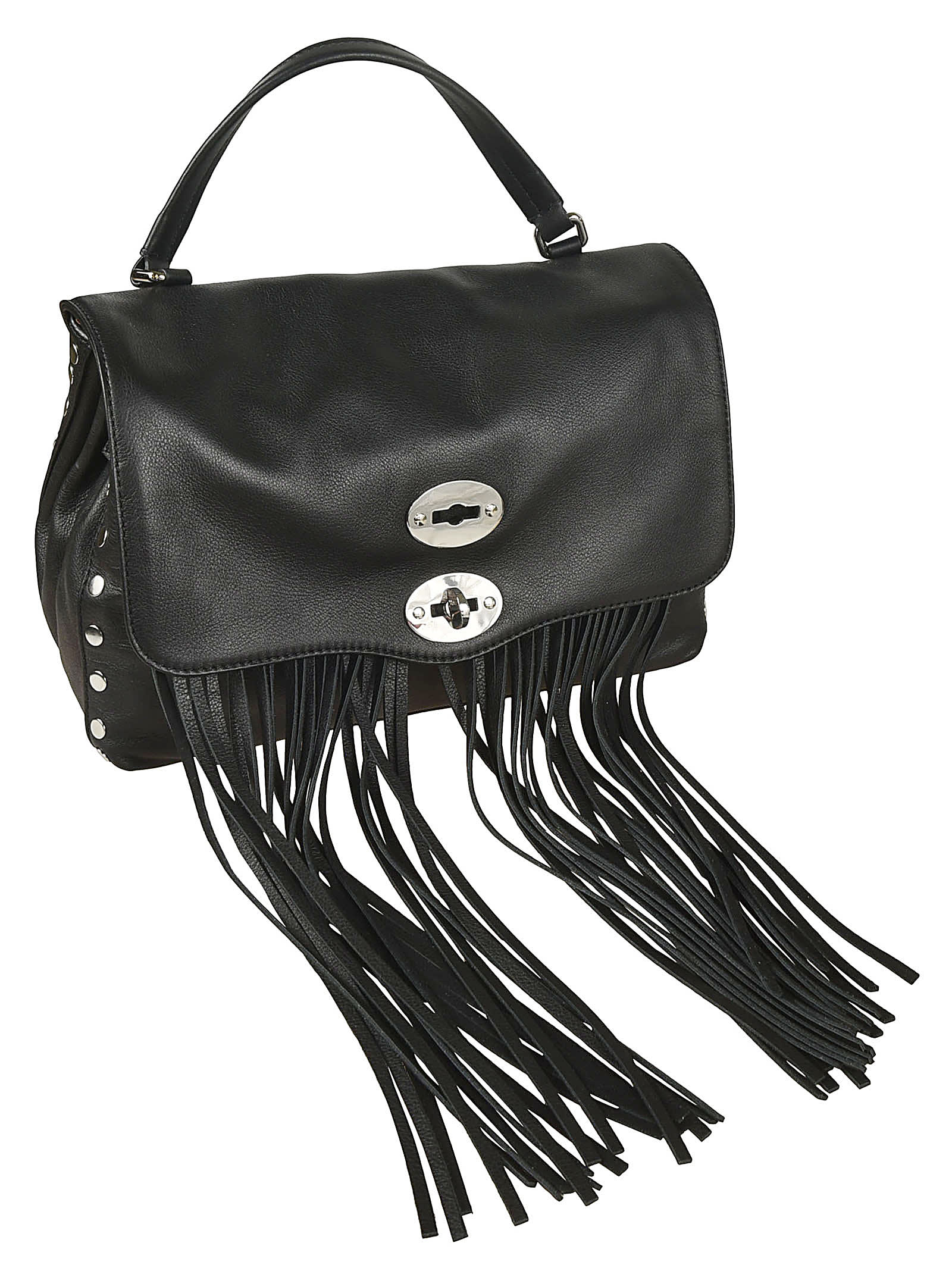 Shop Zanellato Postina Valmarana Shoulder Bag In Black