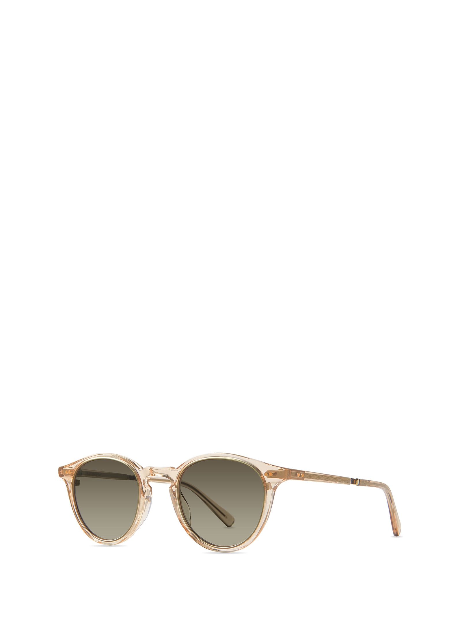 Shop Mr Leight Marmont Ii S Dune-white Gold Sunglasses